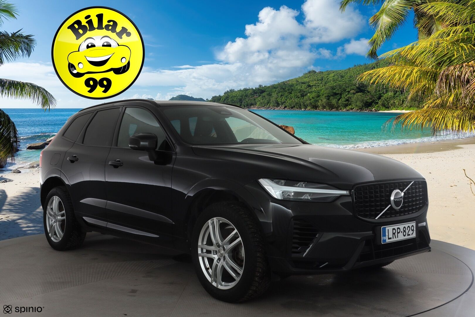 Volvo XC60 2023 T6 AWD Long Range Plus Dark aut * ACC / Panorama / Ilma-alusta / Webasto / H&K / Muistipenkit / Full LED / Koukku / Facelift * - 1.om Suomi-auto / Akku kuntotarkastettu / Kahdet renkaat aluvanteilla / Merkkihuollettu / Hyvät varusteet!