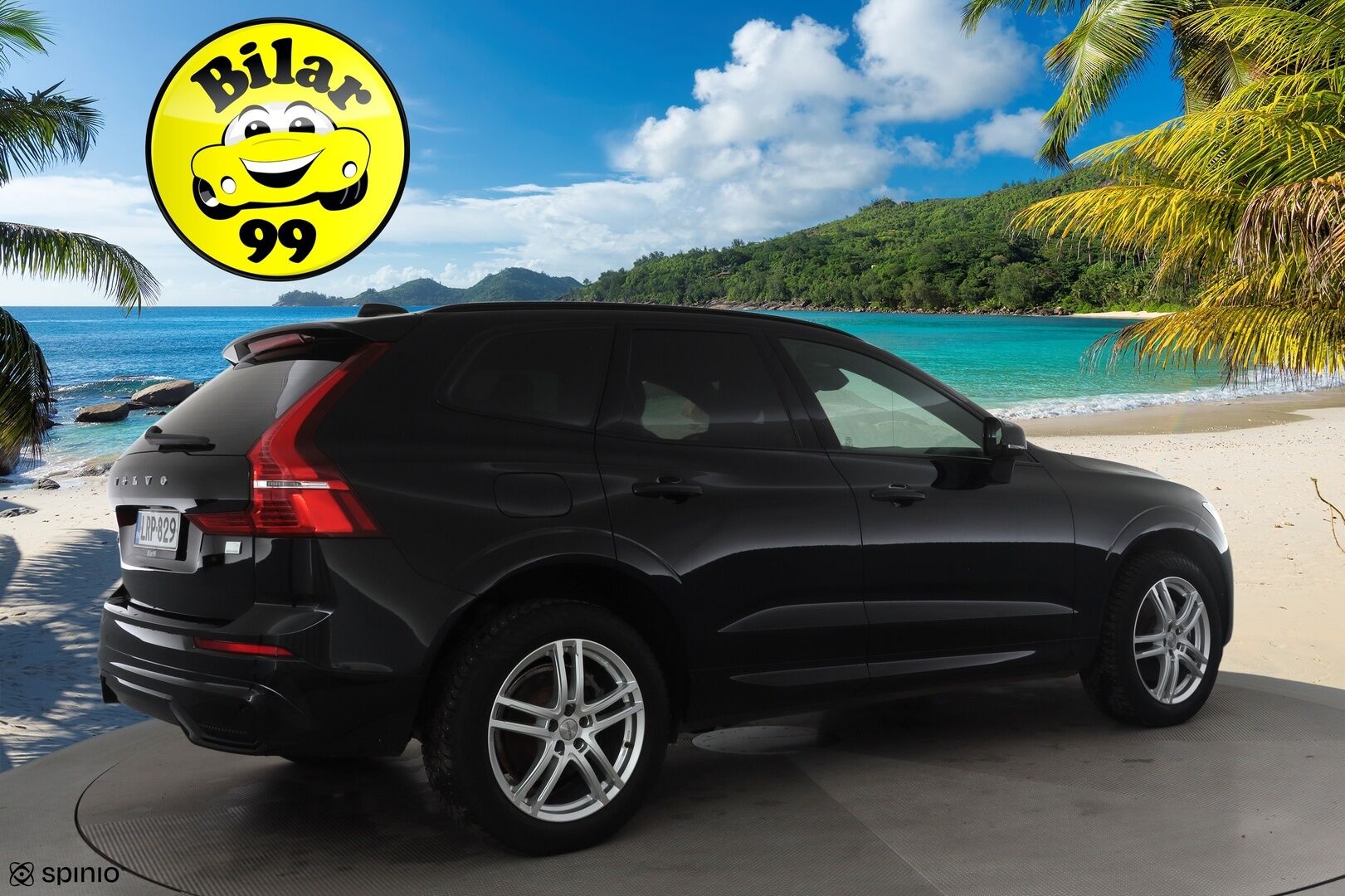 Volvo XC60 2023 T6 AWD Long Range Plus Dark aut * ACC / Panorama / Ilma-alusta / Webasto / H&K / Muistipenkit / Full LED / Koukku / Facelift * - 1.om Suomi-auto / Akku kuntotarkastettu / Kahdet renkaat aluvanteilla / Merkkihuollettu / Hyvät varusteet!
