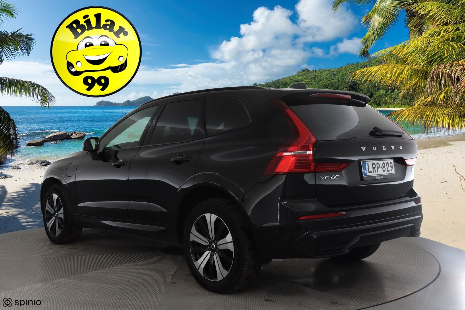 Volvo XC60 2023 T6 AWD Long Range Plus Dark aut * ACC / Panorama / Ilma-alusta / Webasto / H&K / Muistipenkit / Full LED / Koukku / Facelift * - 1.om Suomi-auto / Akku kuntotarkastettu / Kahdet renkaat aluvanteilla / Merkkihuollettu / Hyvät varusteet!