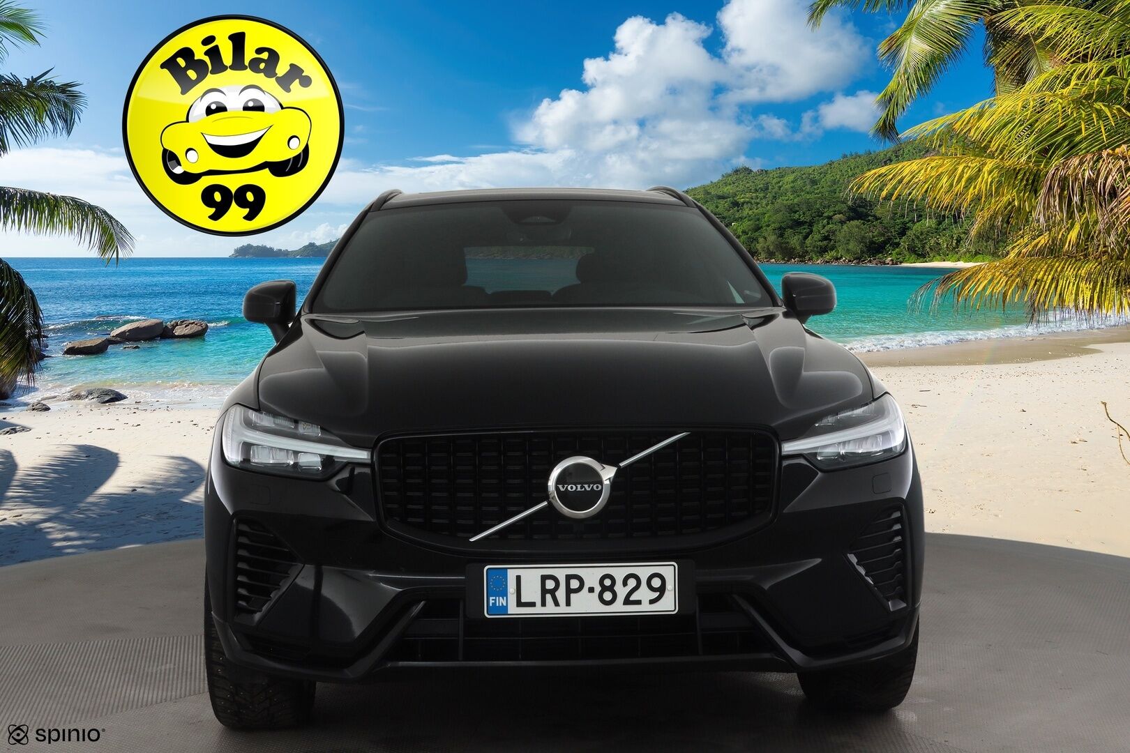 Volvo XC60 2023 T6 AWD Long Range Plus Dark aut * ACC / Panorama / Ilma-alusta / Webasto / H&K / Muistipenkit / Full LED / Koukku / Facelift * - 1.om Suomi-auto / Akku kuntotarkastettu / Kahdet renkaat aluvanteilla / Merkkihuollettu / Hyvät varusteet!