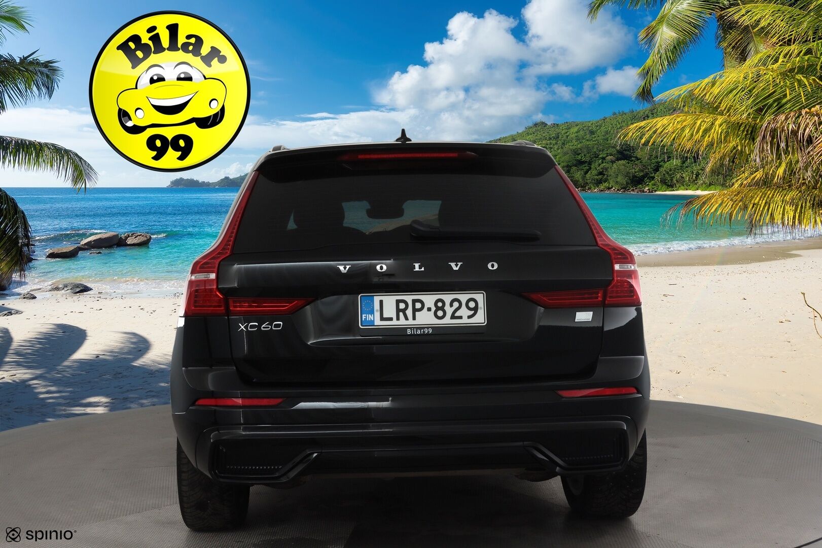 Volvo XC60 2023 T6 AWD Long Range Plus Dark aut * ACC / Panorama / Ilma-alusta / Webasto / H&K / Muistipenkit / Full LED / Koukku / Facelift * - 1.om Suomi-auto / Akku kuntotarkastettu / Kahdet renkaat aluvanteilla / Merkkihuollettu / Hyvät varusteet!