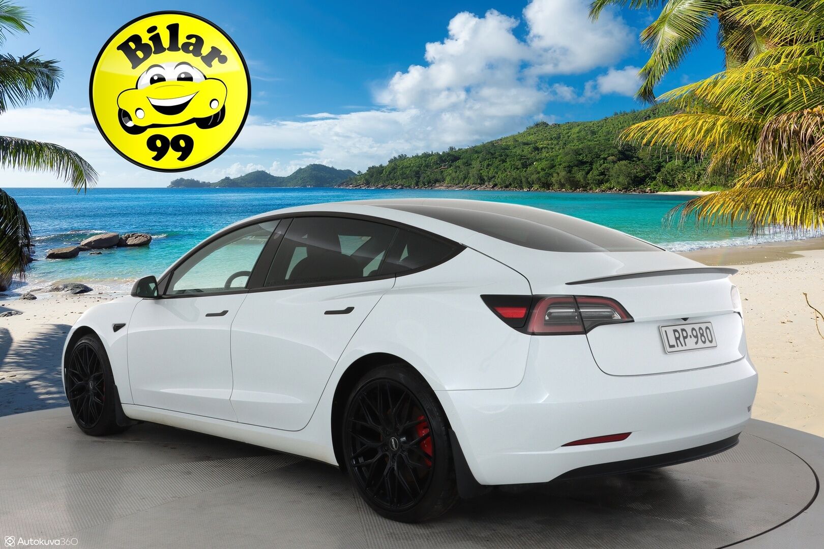 Tesla Model 3 2022 Performance **Lasikatto / Lämpöpumppu / Adapt.Vakkari / Matrix-LED / P.Kamera / Nahkaverhoilu / Kaistavahti / Navi** - 3,99 % KORKOTARJOUS TÄHÄN AUTOON - KeylessGO / 2x Renkaat