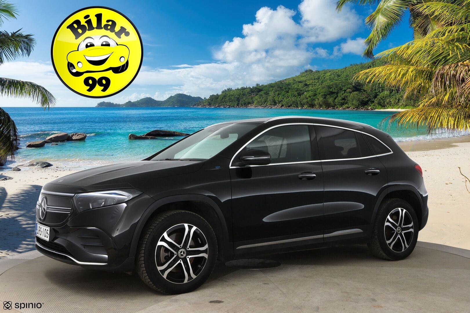 Mercedes-Benz EQA 2021 250 Business AMG * Distronic + / P-kamera / Vetokoukku / Widescreen / LED / Ambient / Keyless * - DTR+Q / Midline äänentoisto / AMG sisä- ja ulkopaketilla / SOH 96% - HULLUT AVAJAISHULINAT KORKOTARJOUS 3,29 %