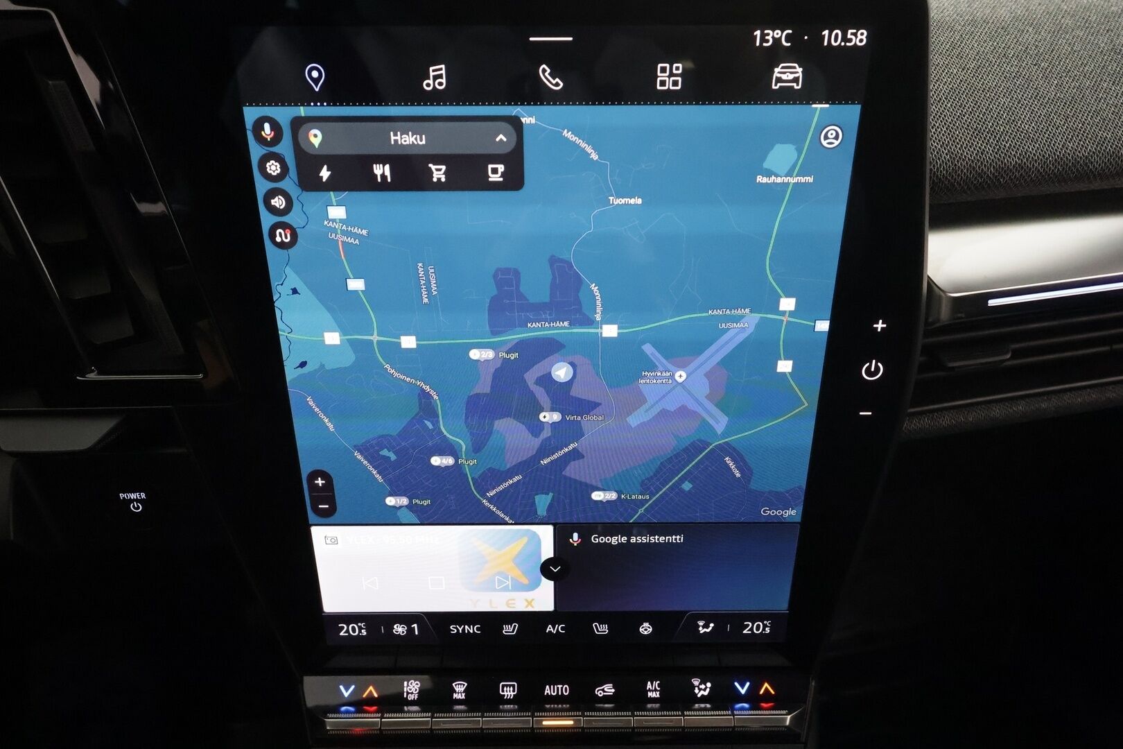 Renault Megane 2023 E-Tech electric 60kWh 220hv Techno * Koukku / ILP / ACC / LED / 360 / Navi / Kaistavahti * - 1-om Suomi-auto / 2x Latauskaapelit / Kahdet renkaat aluvanteilla