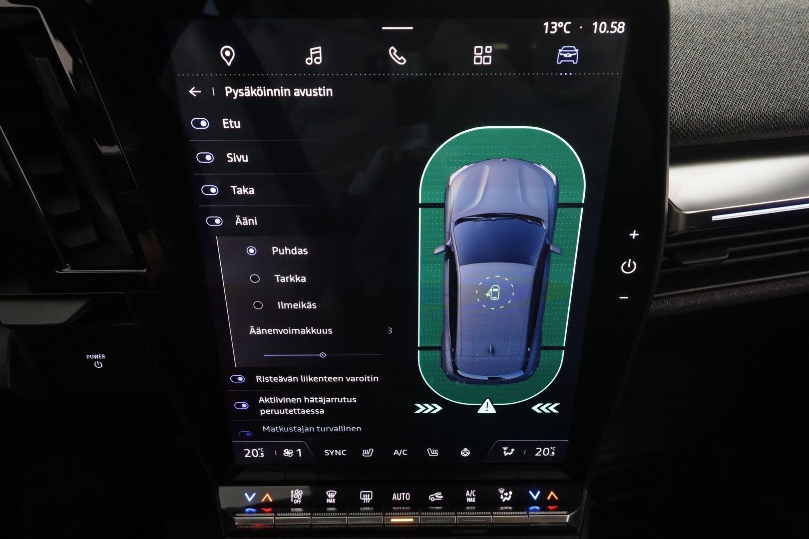 Renault Megane 2023 E-Tech electric 60kWh 220hv Techno * Koukku / ILP / ACC / LED / 360 / Navi / Kaistavahti * - 1-om Suomi-auto / 2x Latauskaapelit / Kahdet renkaat aluvanteilla