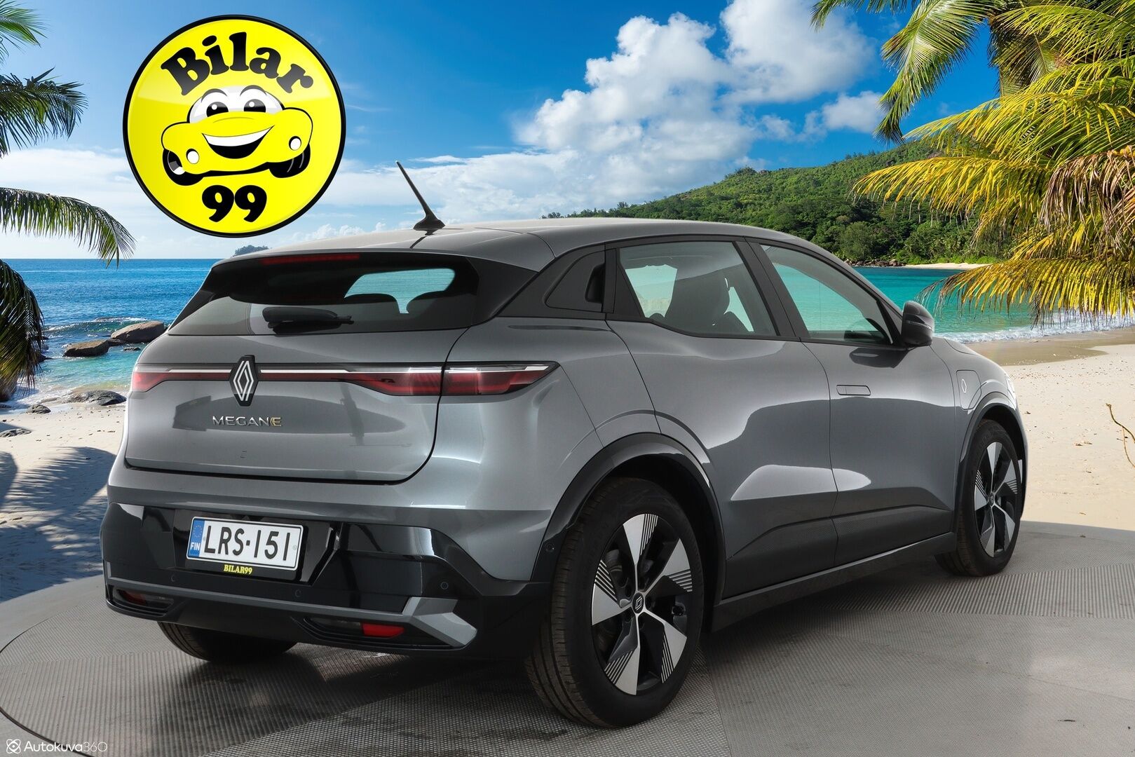 Renault Megane 2022 E-Tech electric 60kWh 220hv Equilibre **Digimittaristo / P.kamera / Kaistavahti / Apple&Android / LED / Kahdet renkaat** - 3,99 % KORKOTARJOUS TÄHÄN AUTOON - 31.5. ASTI! - 1-om. Suomi-auto / 