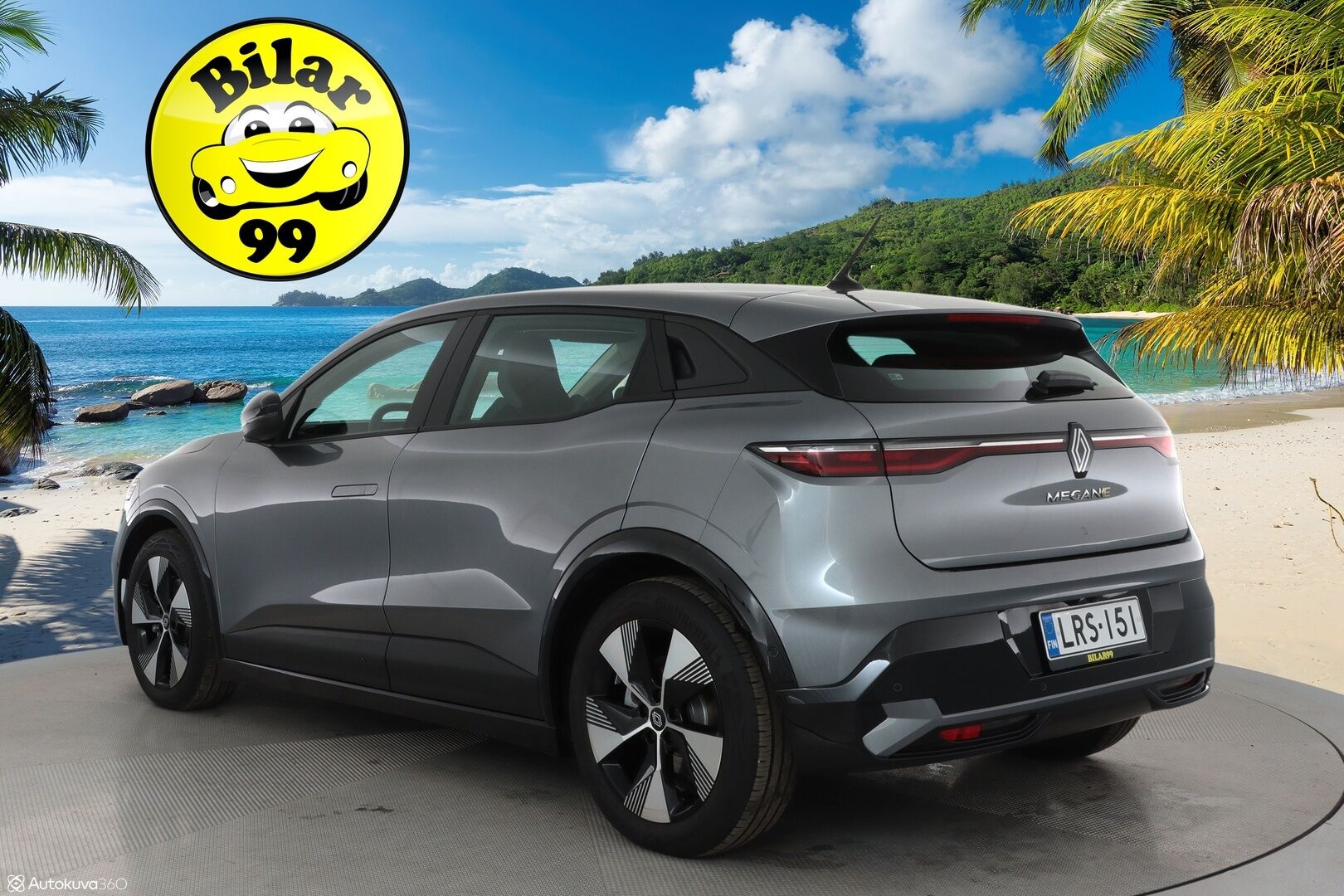 Renault Megane 2022 E-Tech electric 60kWh 220hv Equilibre **Digimittaristo / P.kamera / Kaistavahti / Apple&Android / LED / Kahdet renkaat** - 3,99 % KORKOTARJOUS TÄHÄN AUTOON - 31.5. ASTI! - 1-om. Suomi-auto / 