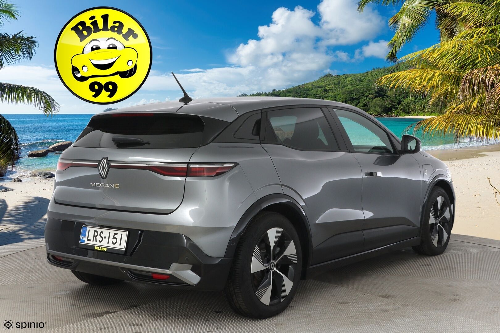 Renault Megane 2022 E-Tech electric 60kWh 220hv Equilibre **Digimittaristo / P.kamera / Kaistavahti / Apple&Android / LED * - 1-om. Suomi-auto / 2x vanteet / Vähän ajettu!