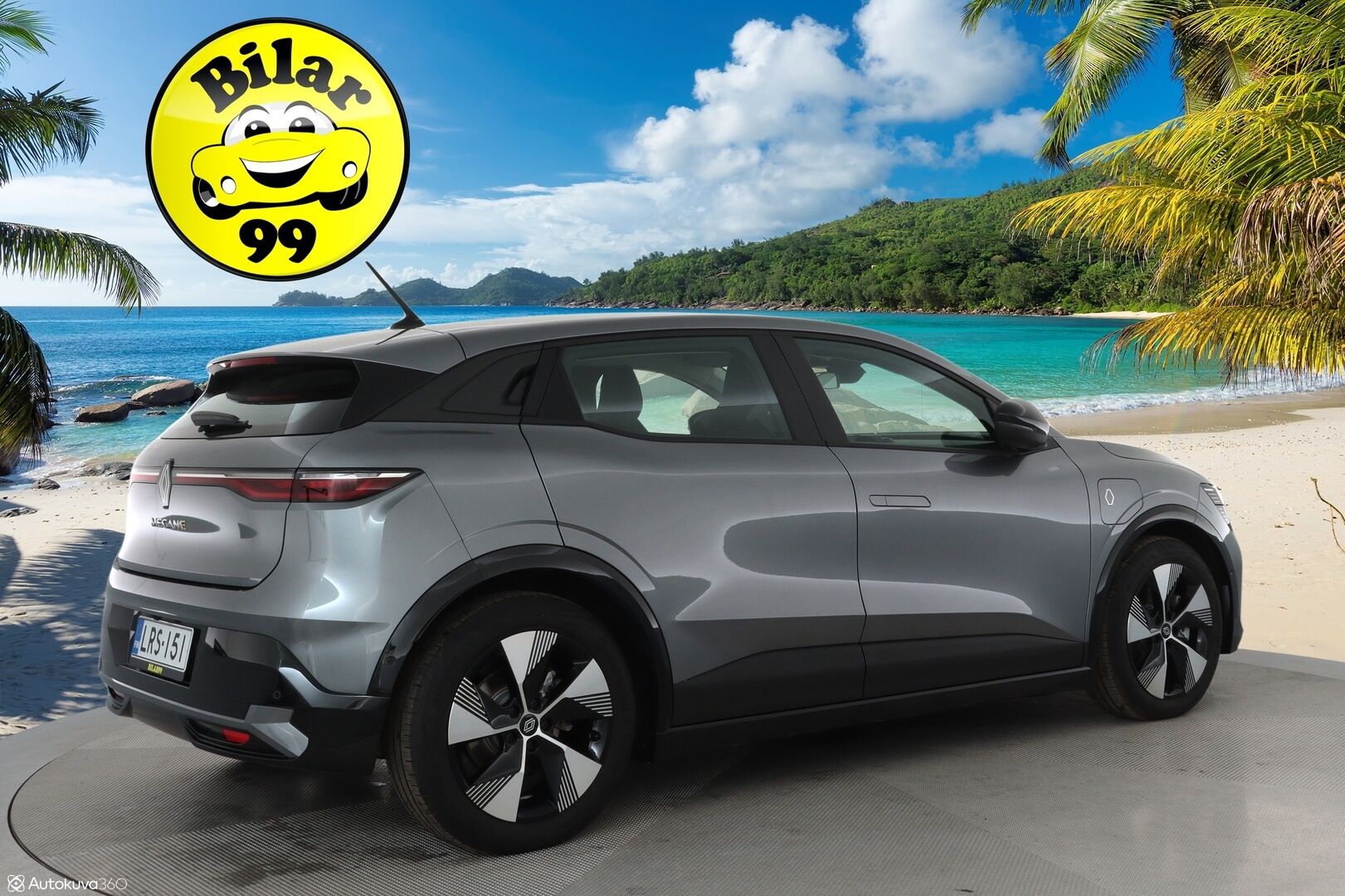 Renault Megane 2022 E-Tech electric 60kWh 220hv Equilibre **Digimittaristo / P.kamera / Kaistavahti / Apple&Android / LED / Kahdet renkaat** - 3,99 % KORKOTARJOUS TÄHÄN AUTOON - 1-om. Suomi-auto / 