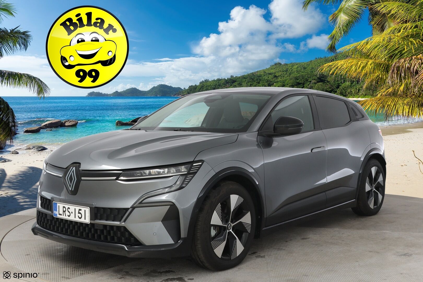Renault Megane 2022 E-Tech electric 60kWh 220hv Equilibre **Digimittaristo / P.kamera / Kaistavahti / Apple&Android / LED * - 1-om. Suomi-auto / 2x vanteet / Vähän ajettu!