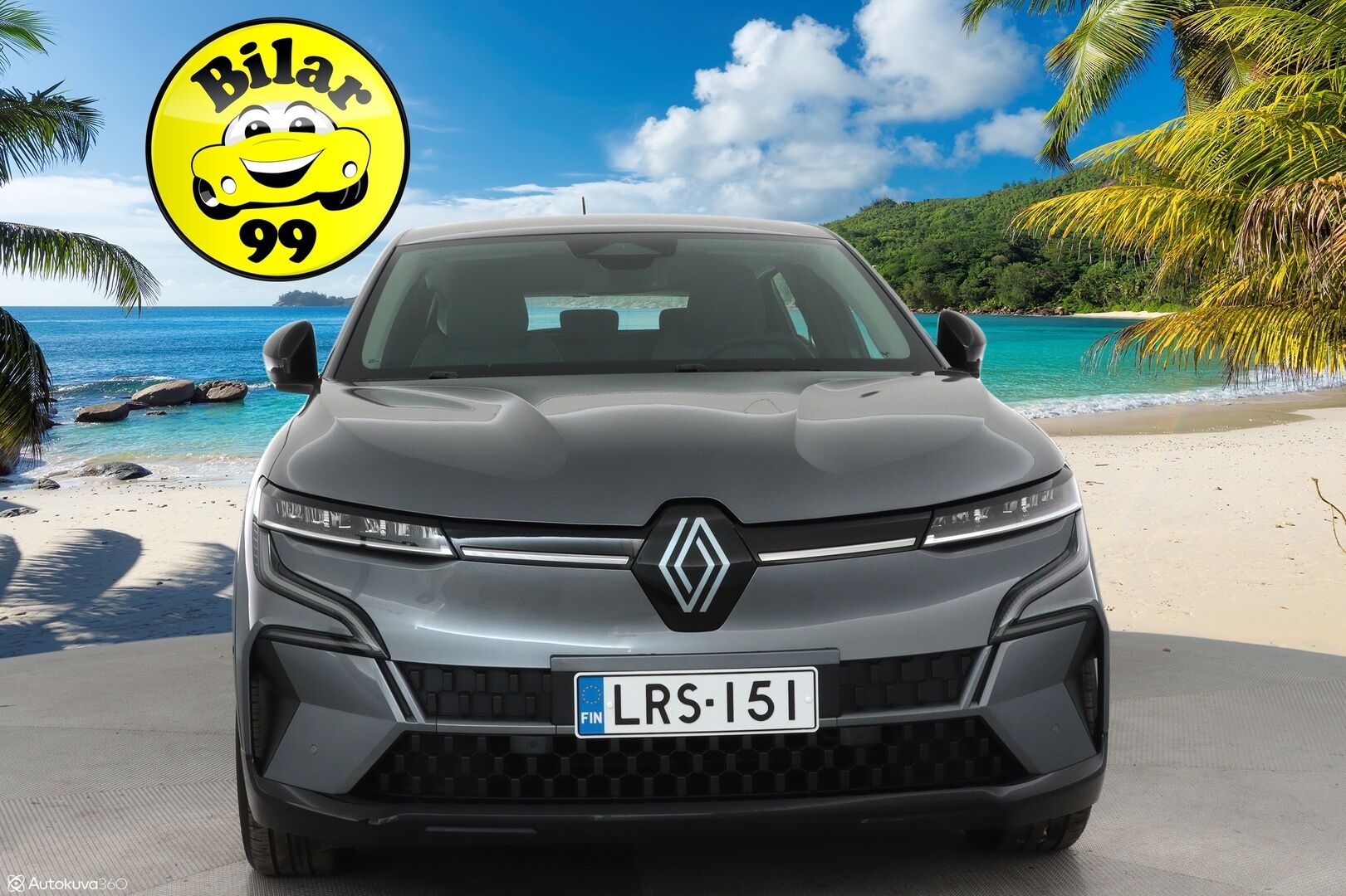Renault Megane 2022 E-Tech electric 60kWh 220hv Equilibre **Digimittaristo / P.kamera / Kaistavahti / Apple&Android / LED / Kahdet renkaat** - 3,99 % KORKOTARJOUS TÄHÄN AUTOON - 31.5. ASTI! - 1-om. Suomi-auto / 