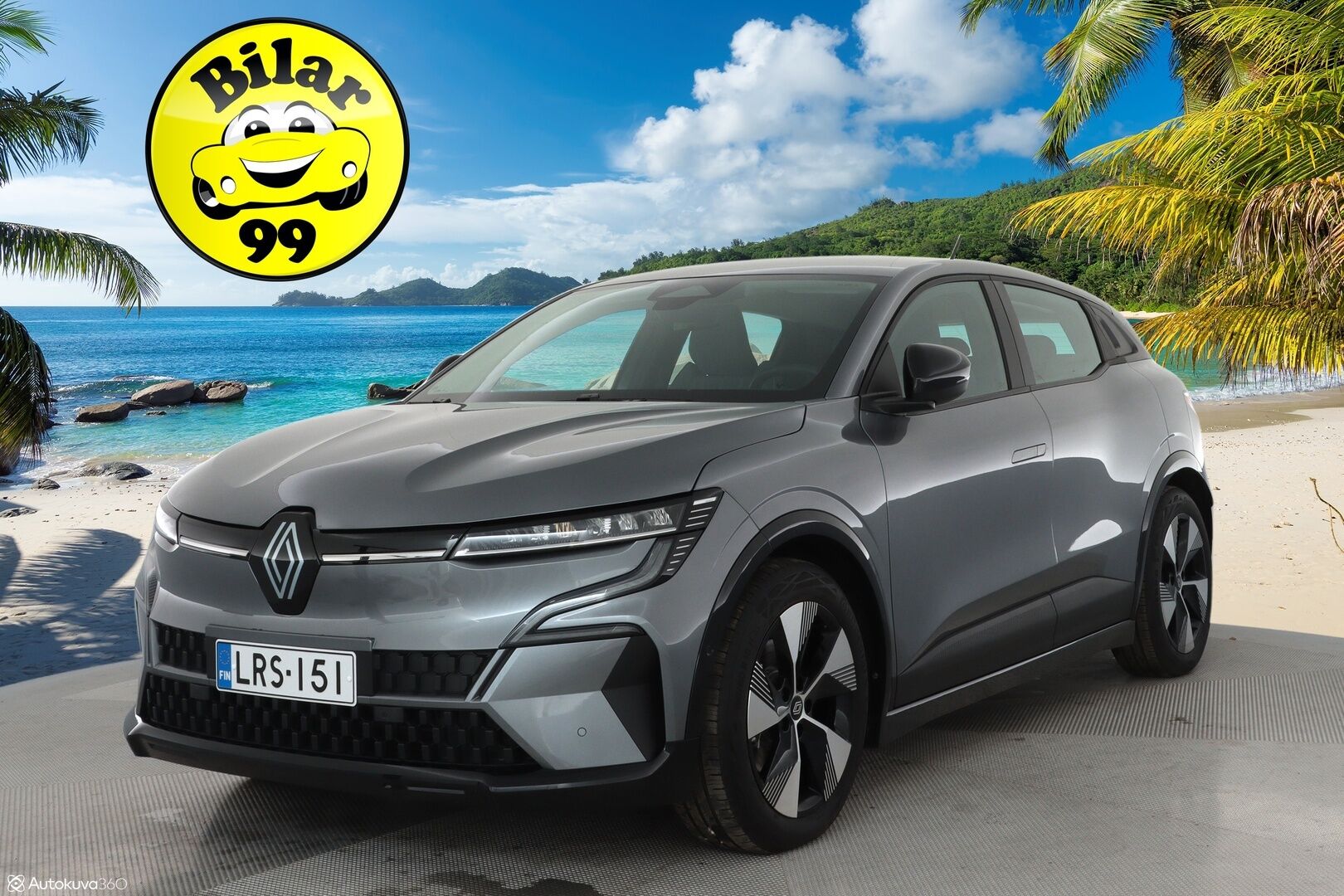 Renault Megane 2022 E-Tech electric 60kWh 220hv Equilibre **Digimittaristo / P.kamera / Kaistavahti / Apple&Android / LED / Kahdet renkaat** - 3,99 % KORKOTARJOUS TÄHÄN AUTOON - 31.5. ASTI! - 1-om. Suomi-auto / 