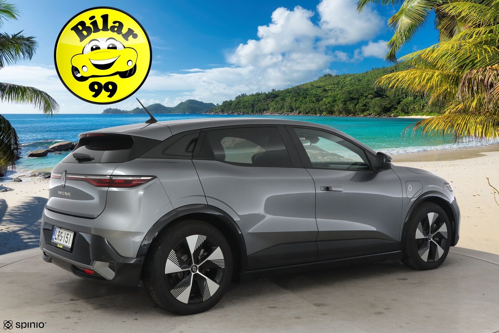 Renault Megane 2022 E-Tech electric 60kWh 220hv Equilibre **Digimittaristo / P.kamera / Kaistavahti / Apple&Android / LED * - 1-om. Suomi-auto / 2x vanteet / Vähän ajettu!