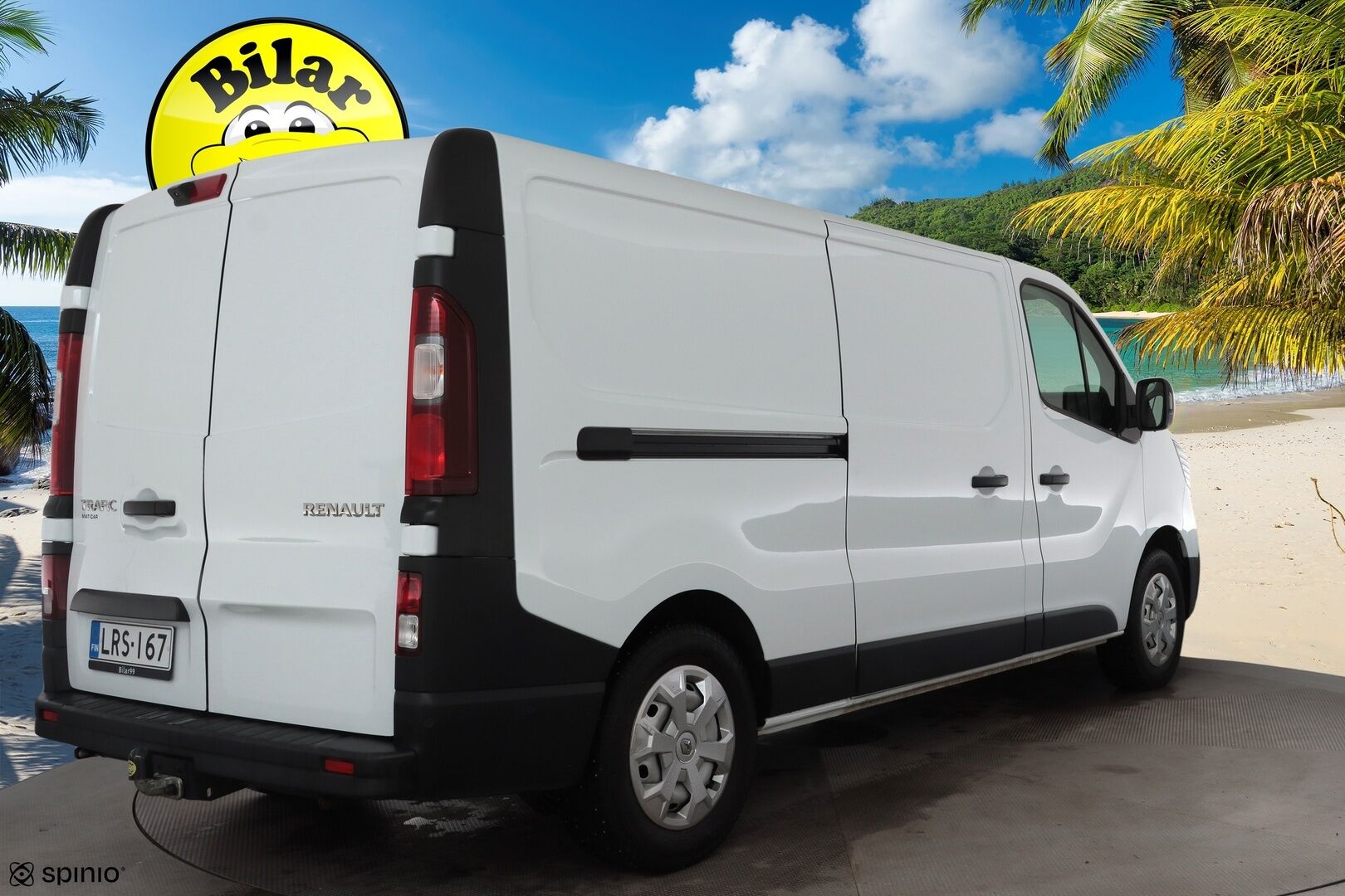 Renault Trafic 2022 Blue dCi 130 L2H1 6,7m3 Nordic Edition * Webasto / Koukku / LED / P.Kamera / Apple&Android * - Facelift / Suomi-auto / Kahdet renkaat / Merkkihuollot