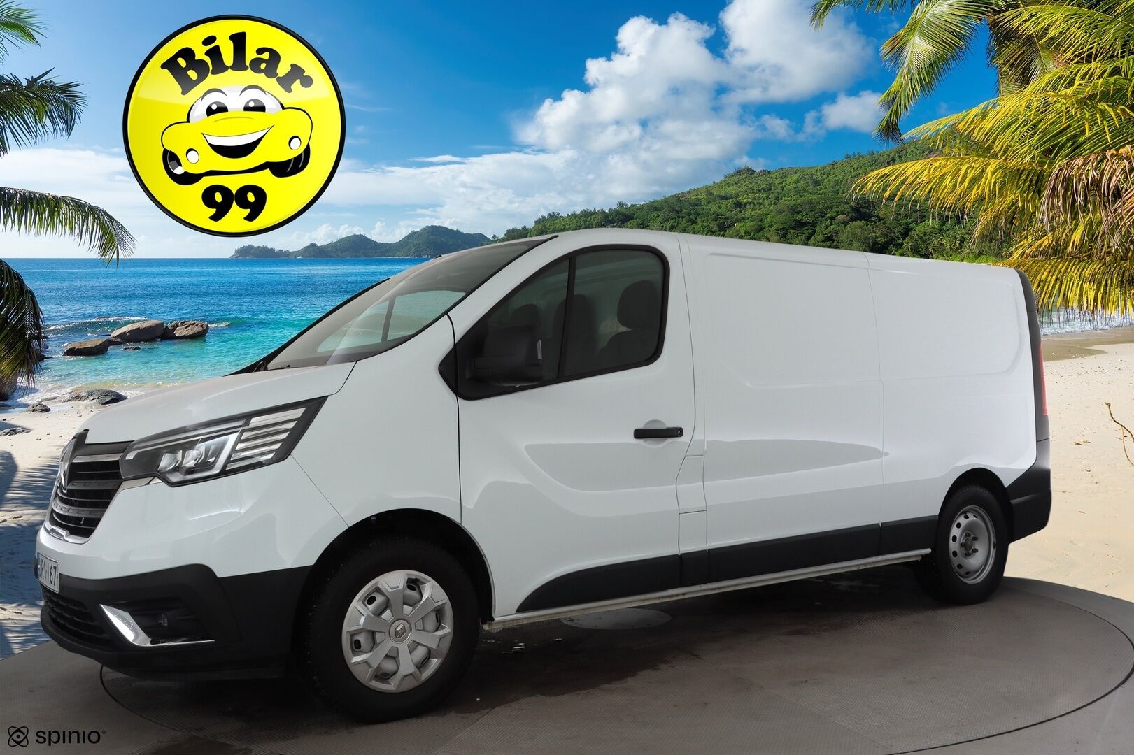 Renault Trafic 2022 Blue dCi 130 L2H1 6,7m3 Nordic Edition * Webasto / Koukku / LED / P.Kamera / Apple&Android * - Facelift / Suomi-auto / Kahdet renkaat / Merkkihuollot