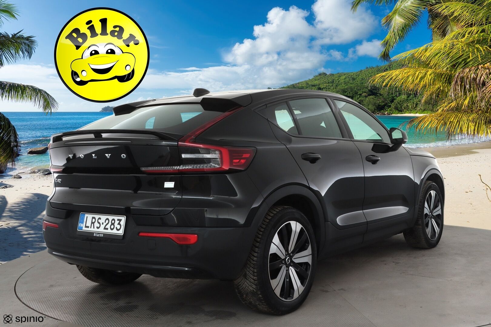 Volvo C40 2023 Recharge Single Ultimate aut - ACC | ILP | H&K | Lasikatto | Koukku | 360° | Muistipenkki | LED | Navi | BLIS | 1.Om Suomi-auto | Kahdet renkaat aluvanteilla | Merkkihuollettu | 2x laturit | SOH 94.3