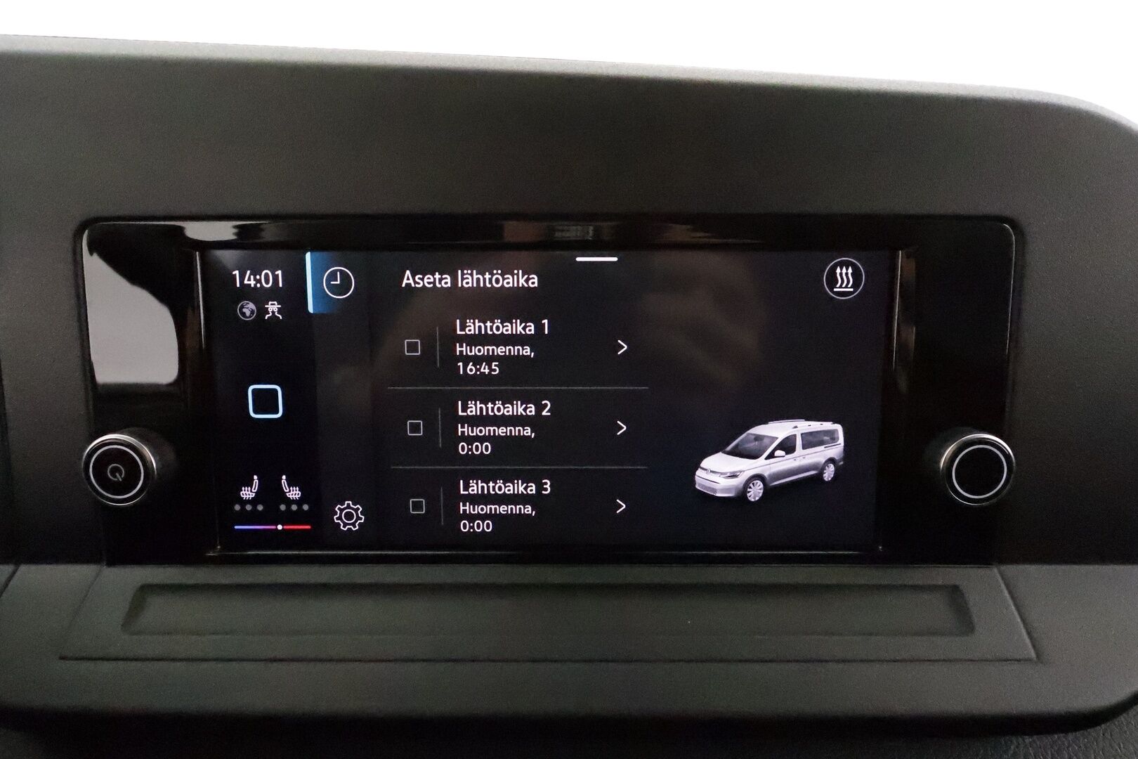 Volkswagen Caddy 2023 1.5 TSi 84 kW Family DSG 7-P *Suomi-auto / Vakkari / P.tutkat / Bluetooth / Webasto / 2x Renkaat* - PA-lämmitin / 7-paik / - HULLU BLACKWEEK KORKOTARJOUS 2,49%