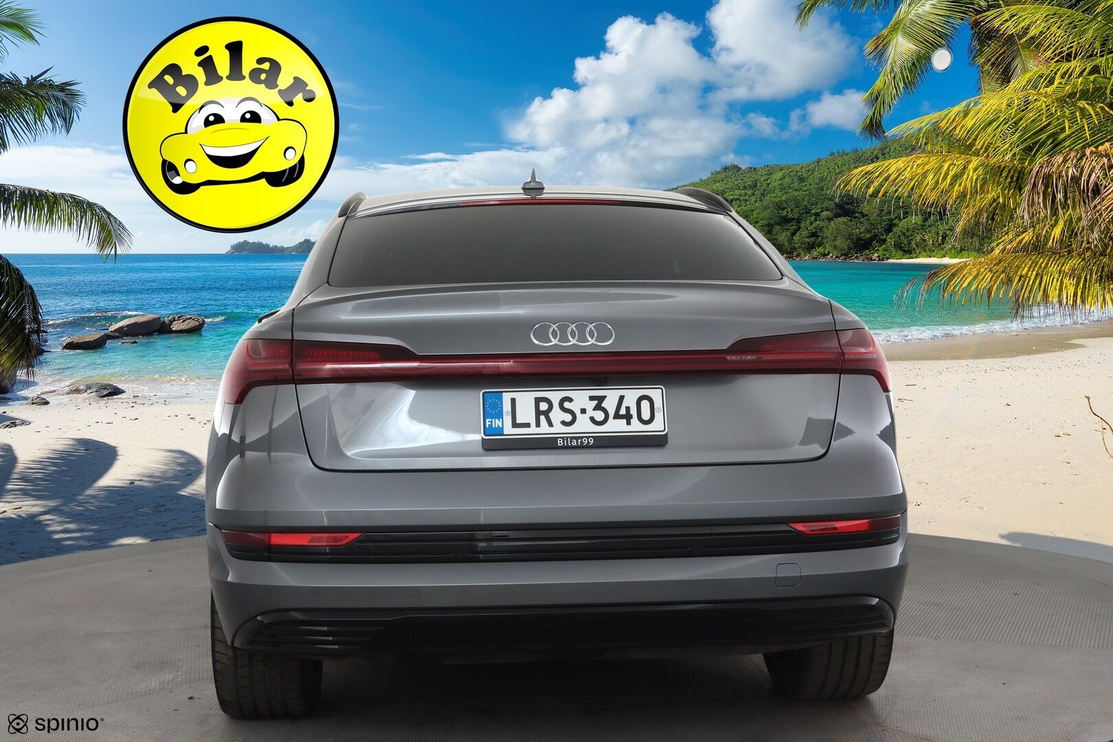 Audi e-tron 2023 Sportback 55 quattro Progress Plus - Matrix | Ilm. muistinahat | Koukku | P.kamera | Ilma-alusta | Navi |Keyless | Audi sound system | Merkkihuollot | Kahdet OEM vanteet | 2xlaturit