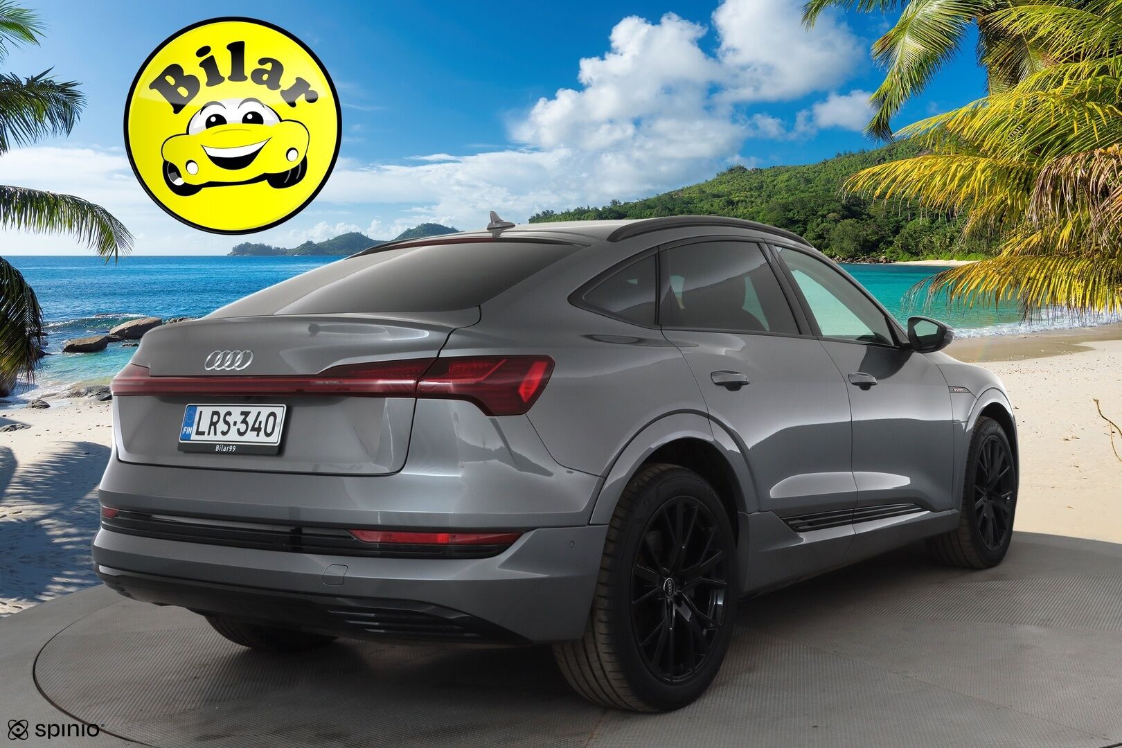 Audi e-tron 2023 Sportback 55 quattro Progress Plus - Matrix | Ilm. muistinahat | Koukku | P.kamera | Ilma-alusta | Navi |Keyless | Audi sound system | Merkkihuollot | Kahdet OEM vanteet | 2xlaturit