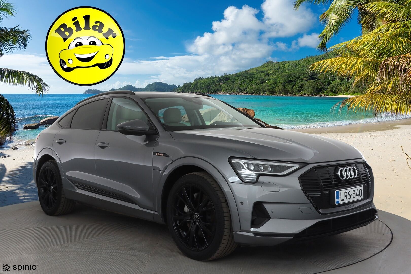 Audi e-tron 2023 Sportback 55 quattro Progress Plus - Matrix | Ilm. muistinahat | Koukku | P.kamera | Ilma-alusta | Navi |Keyless | Audi sound system | Merkkihuollot | Kahdet OEM vanteet | 2xlaturit
