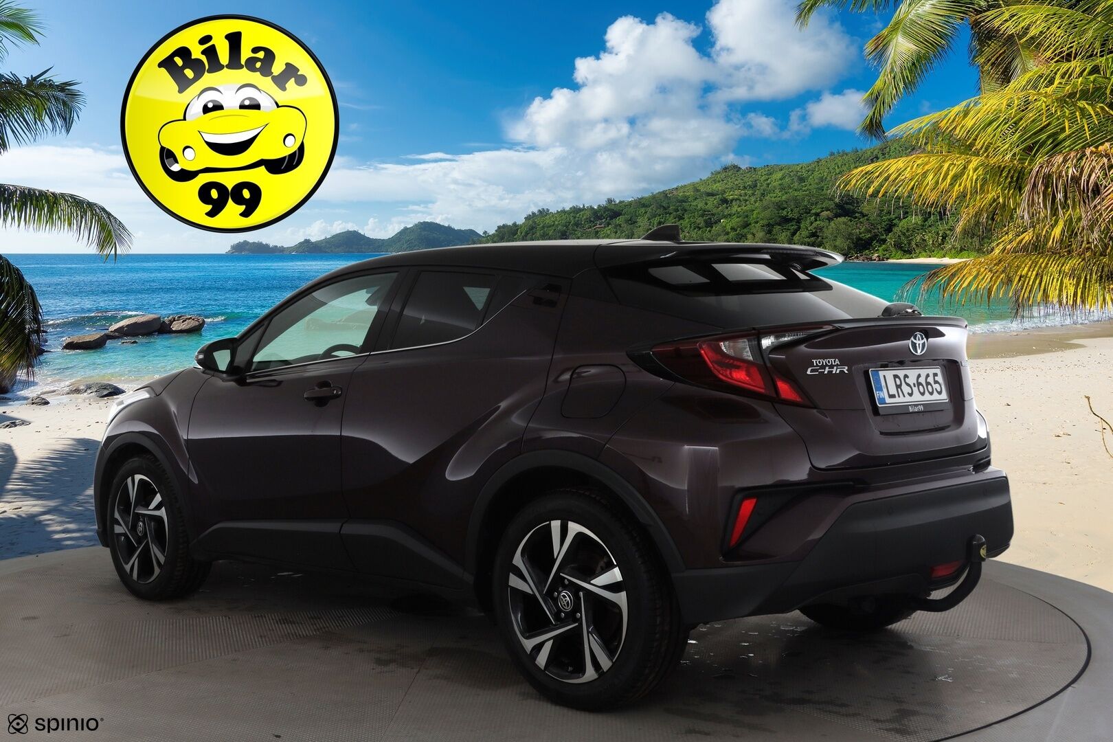 Toyota C-HR 2023 1,8 Hybrid Intense Edition * ACC / P.kamera / LED / Navi / Koukku / KeylessGo / Puolinahat * - Kahdet renkaat aluvanteilla / Merkkihuollettu - HULLUT BLACKWEEK JATKOT - KORKOTARJOUS 2,49%
