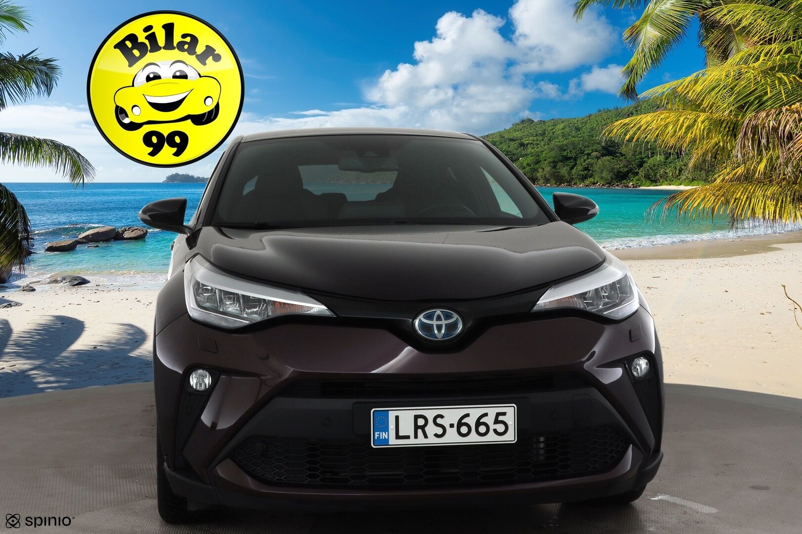 Toyota C-HR 2023 1,8 Hybrid Intense Edition * ACC / P.kamera / LED / Navi / Koukku / KeylessGo / Puolinahat * - Kahdet renkaat aluvanteilla / Merkkihuollettu - HULLUT BLACKWEEK JATKOT - KORKOTARJOUS 2,49%