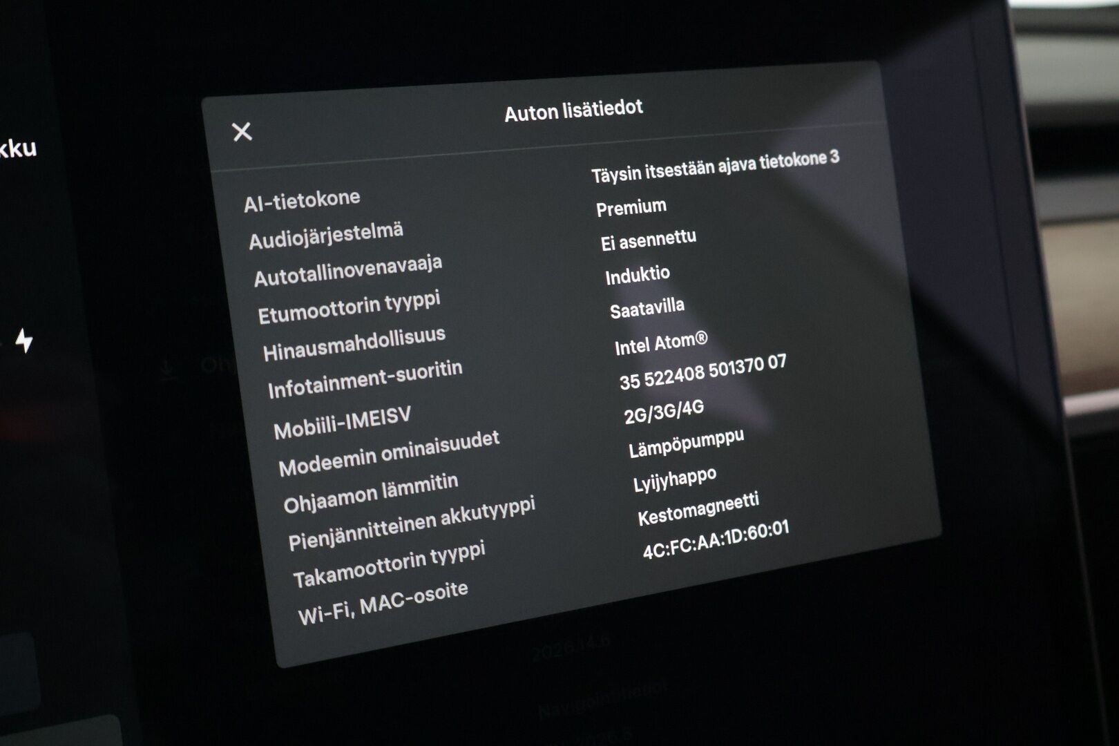 Tesla Model 3 2021 Model 3 Sedan (AA) 4ov - Vetokoukku