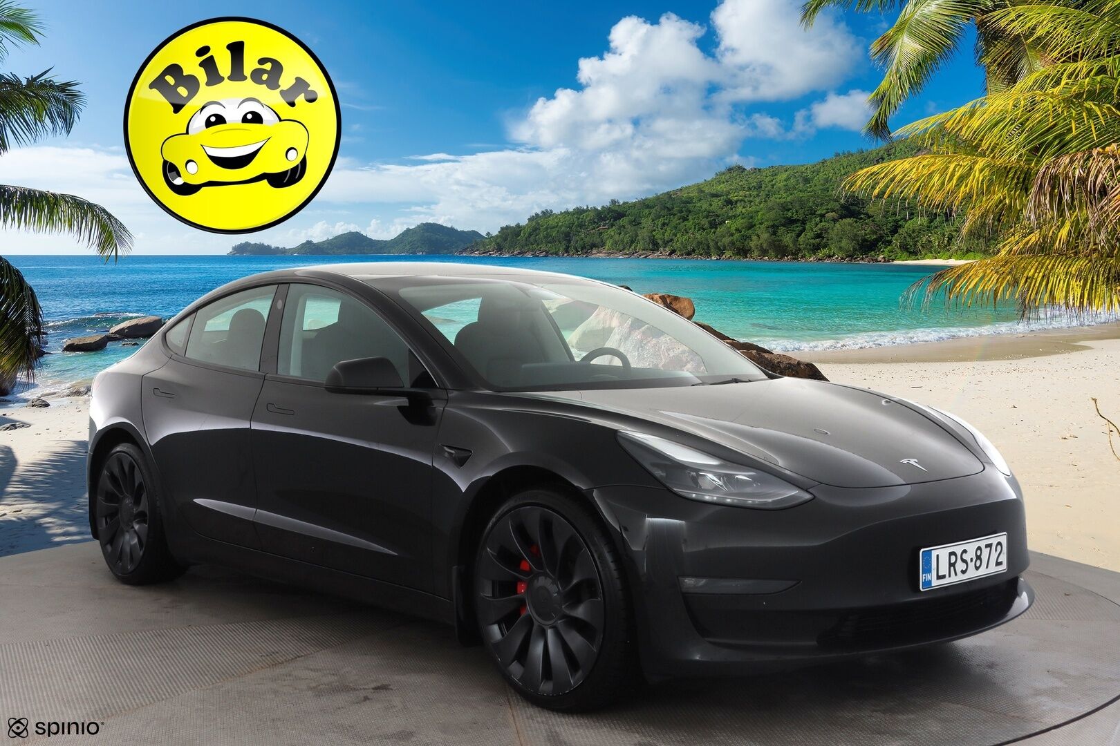 Tesla Model 3 2022 Performance - | ACC | ILP | Matrix-LED | Premium Audio | Ryzen | P.kamera ja tutkat | Muistipenkki | Lasikatto | Nahkasisusta | Autosteer | 2x renkaat aluin | 