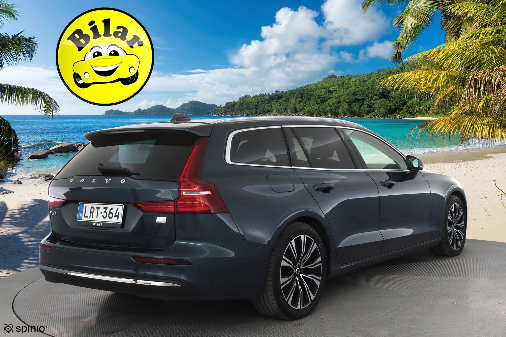 Volvo V60 2023 T6 AWD Long Range Plus Bright aut - | ACC | Koukku | H/K | Full-LED | Muistipenkit | P.Kamera | Keyless | Sporttinahat | Apple&Android | 1.Om suomi-auto | Vaalea nahkasisusta | Kahdet Renkaat |