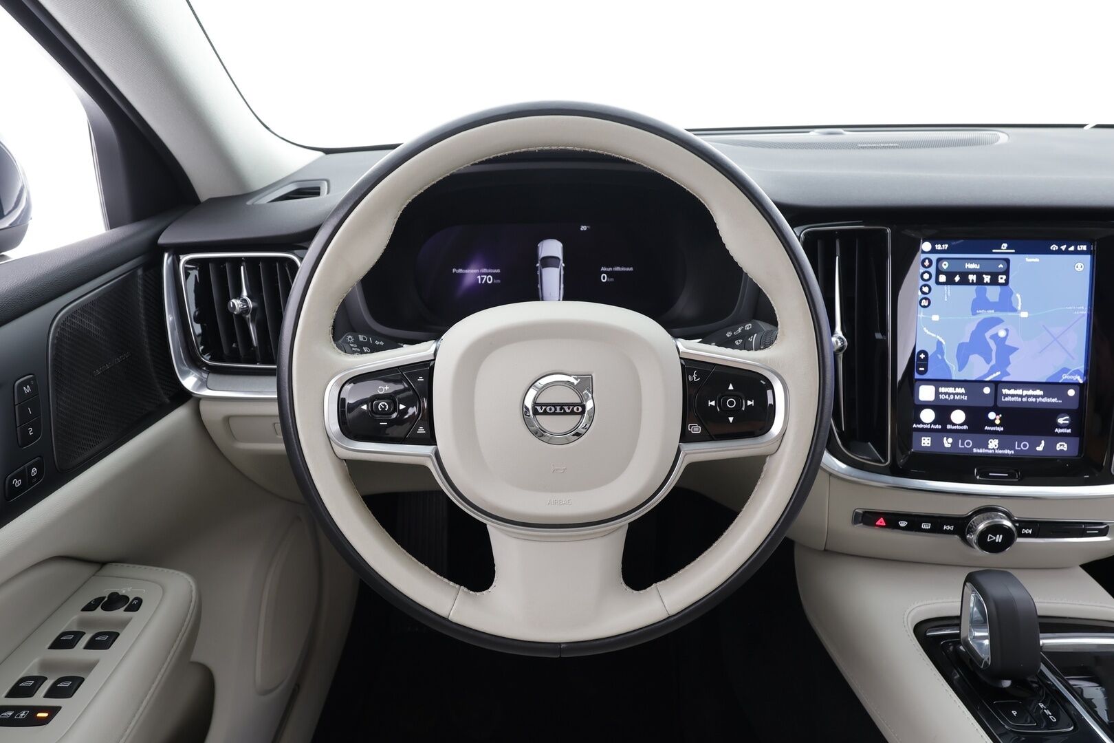 Volvo V60 2023 T6 AWD Long Range Plus Bright aut - | ACC | Koukku | H/K | Full-LED | Muistipenkit | P.Kamera | Keyless | Sporttinahat | Apple&Android | 1.Om suomi-auto | Vaalea nahkasisusta | Kahdet Renkaat |
