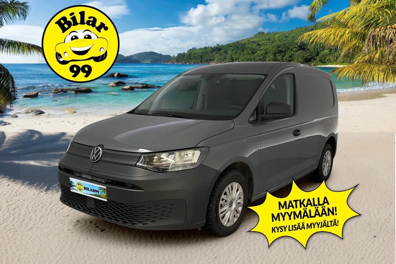 Volkswagen Caddy 2023 Cargo 2,0 TDI ** 1.om Suomi-auto / Sis. ALV / Webasto / Vakkari **