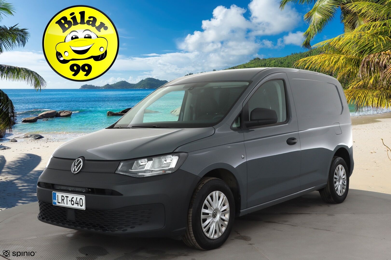 Volkswagen Caddy 2023 Cargo 2,0 TDI * 1.Om Suomi-auto / Vakkari / Webasto / ALV / 2x Renkaat / LED-Lisä * - Merkkihuollettu