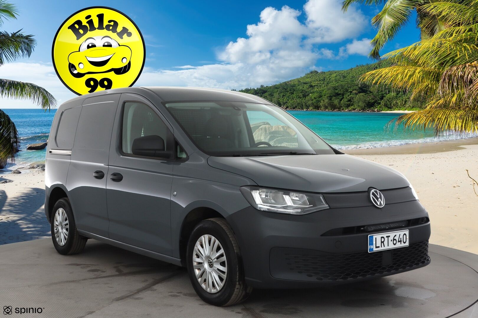 Volkswagen Caddy 2023 Cargo 2,0 TDI * 1.Om Suomi-auto / Vakkari / Webasto / ALV / 2x Renkaat / LED-Lisä * - Merkkihuollettu