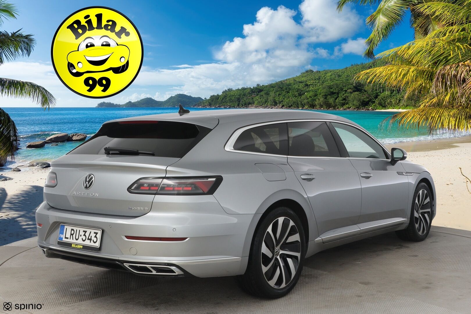 Volkswagen Arteon 2021 Shooting Brake R-Line eHybrid 160 kW DSG-automaatti *ACC / webasto / Peruutuskamera / Vetokoukku / Puolinahka sisusta* - *Seuraava huolto vasta 6/26 / 2x renkaat & vanteet 19" / Navigointi / Sähkötoiminen takaluukku / Ohjauspyörän lämmitys*