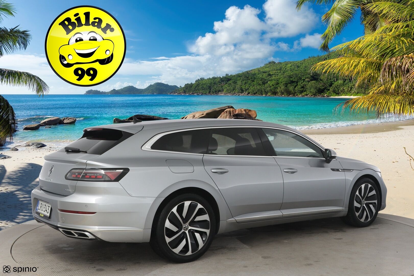 Volkswagen Arteon 2021 Shooting Brake R-Line eHybrid 160 kW DSG-automaatti *ACC / webasto / Peruutuskamera / Vetokoukku / Puolinahka sisusta* - *Seuraava huolto vasta 6/26 / 2x renkaat & vanteet 19" / Navigointi / Sähkötoiminen takaluukku / Ohjauspyörän lämmitys*