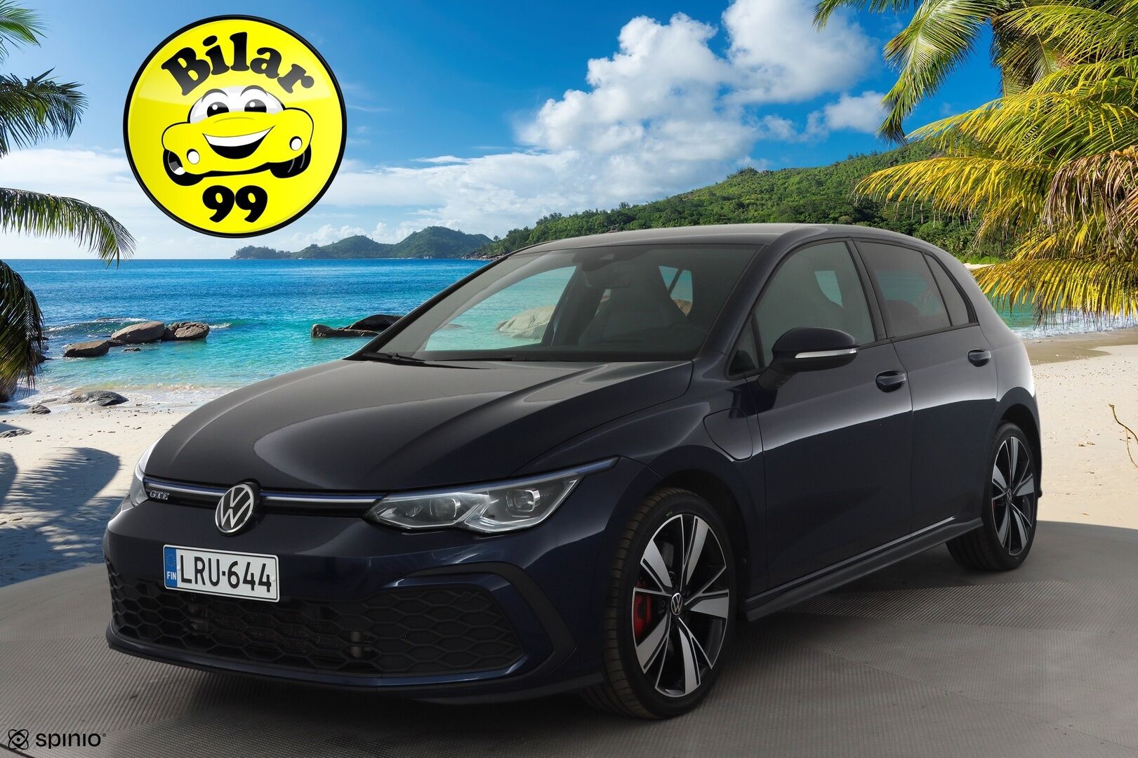 Volkswagen Golf 2023 GTE 180 kW (PHEV) DSG * Webasto / ACC / Matrix-LED / Ilmastoitu Sportpenkki Muistilla / P.kamera / Navi / Kaistavahti * - 1-om suomi-auto / Akku kuntotarkastettu! / 2x Latauskaapelit / Kahdet renkaat