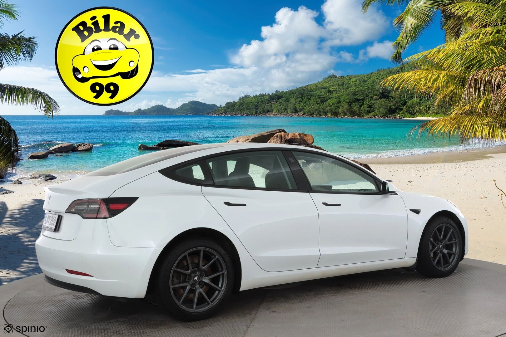 Tesla Model 3 2021 Standard Range Plus * Lasikatto / P.kamera / Matrix LED / ILP / Nahat / Navi / Keyless / Sähköluukku * - Akku kuntotarkastettu SoH 93,9% 