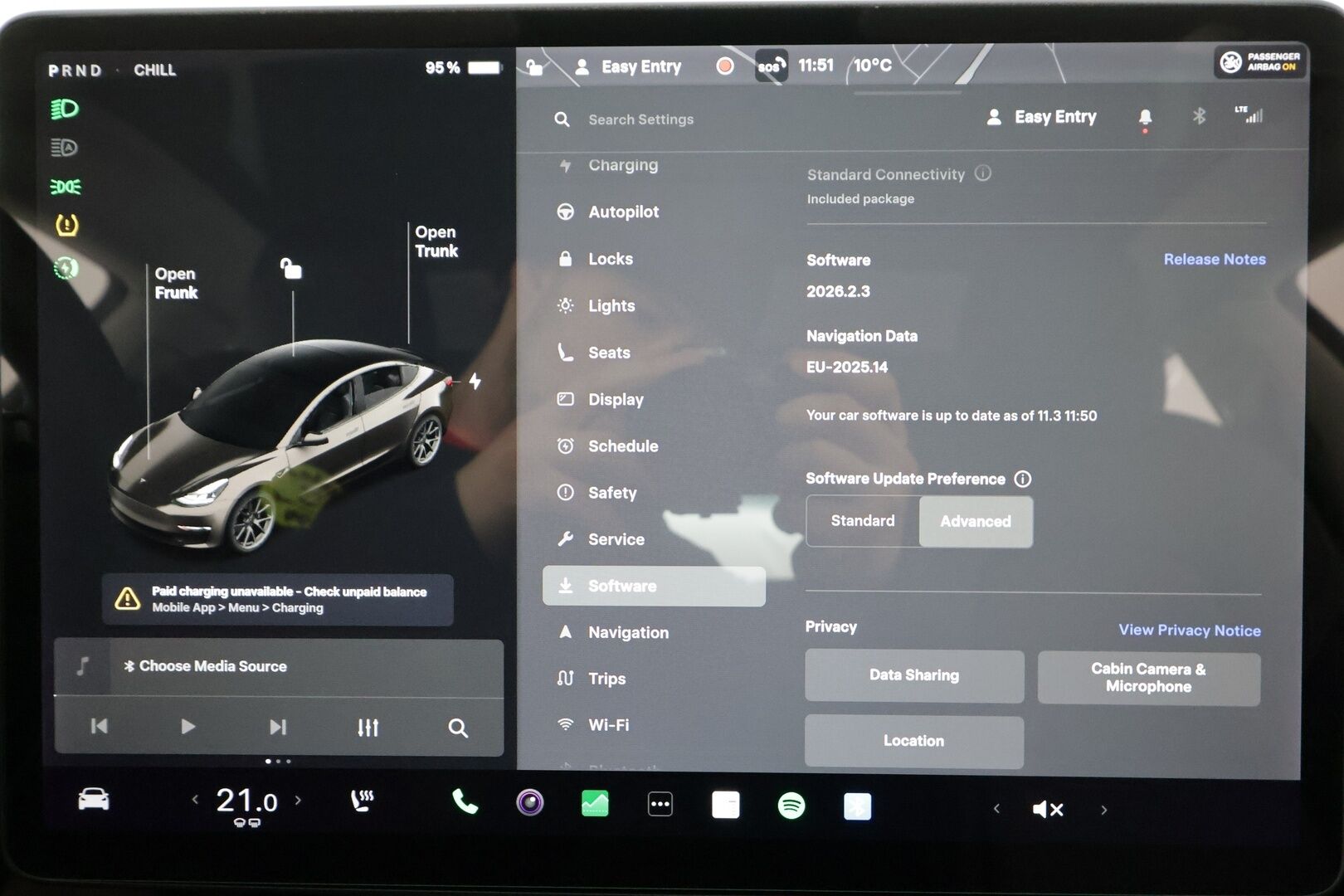 Tesla Model 3 2021 Standard Range Plus * Lasikatto / P.kamera / Matrix LED / ILP / Nahat / Navi / Keyless / Sähköluukku * - Akku kuntotarkastettu SoH 93,9% 