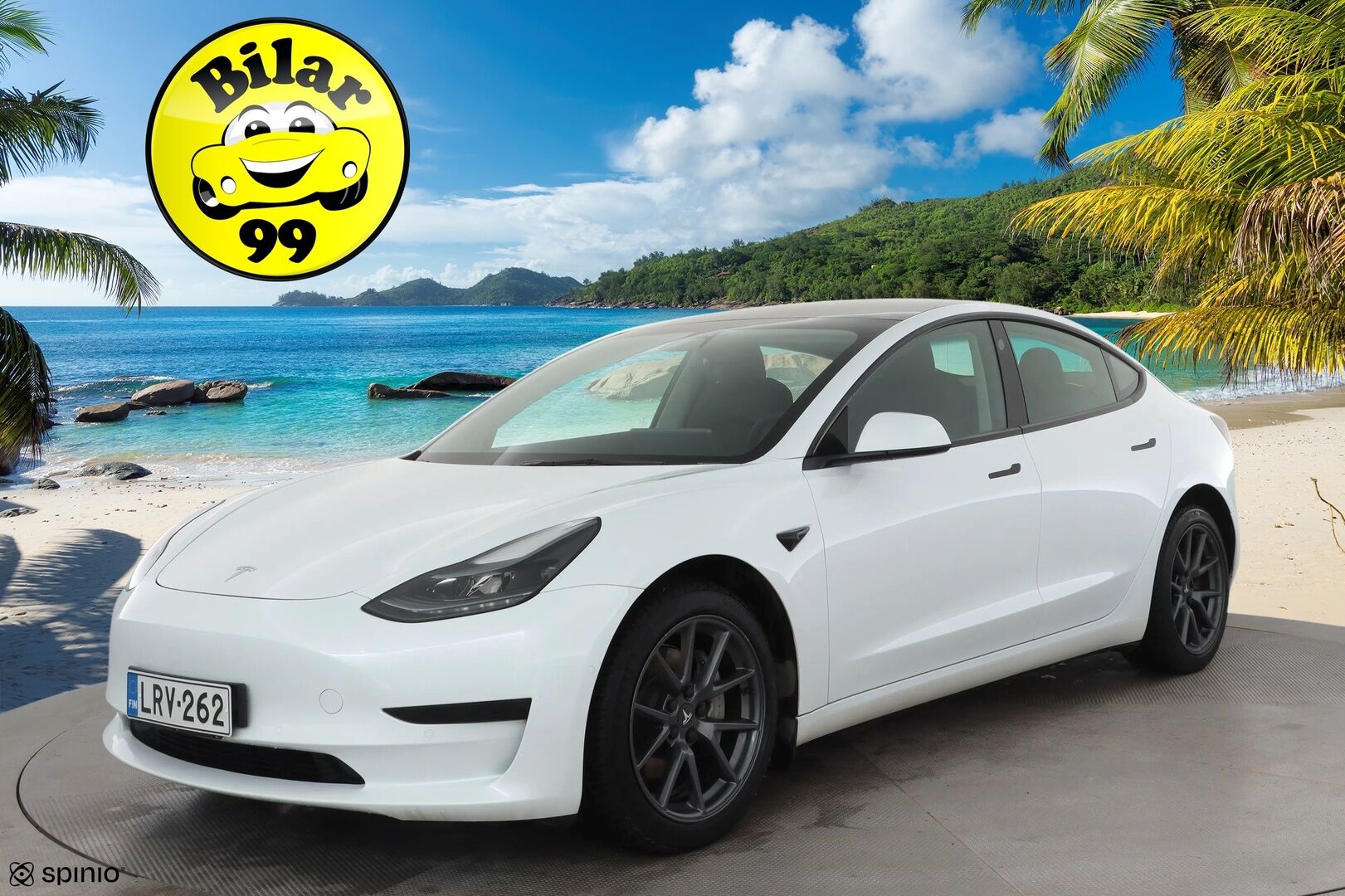 Tesla Model 3 2021 Standard Range Plus * Lasikatto / P.kamera / Matrix LED / ILP / Nahat / Navi / Keyless / Sähköluukku * - Akku kuntotarkastettu SoH 93,9% 