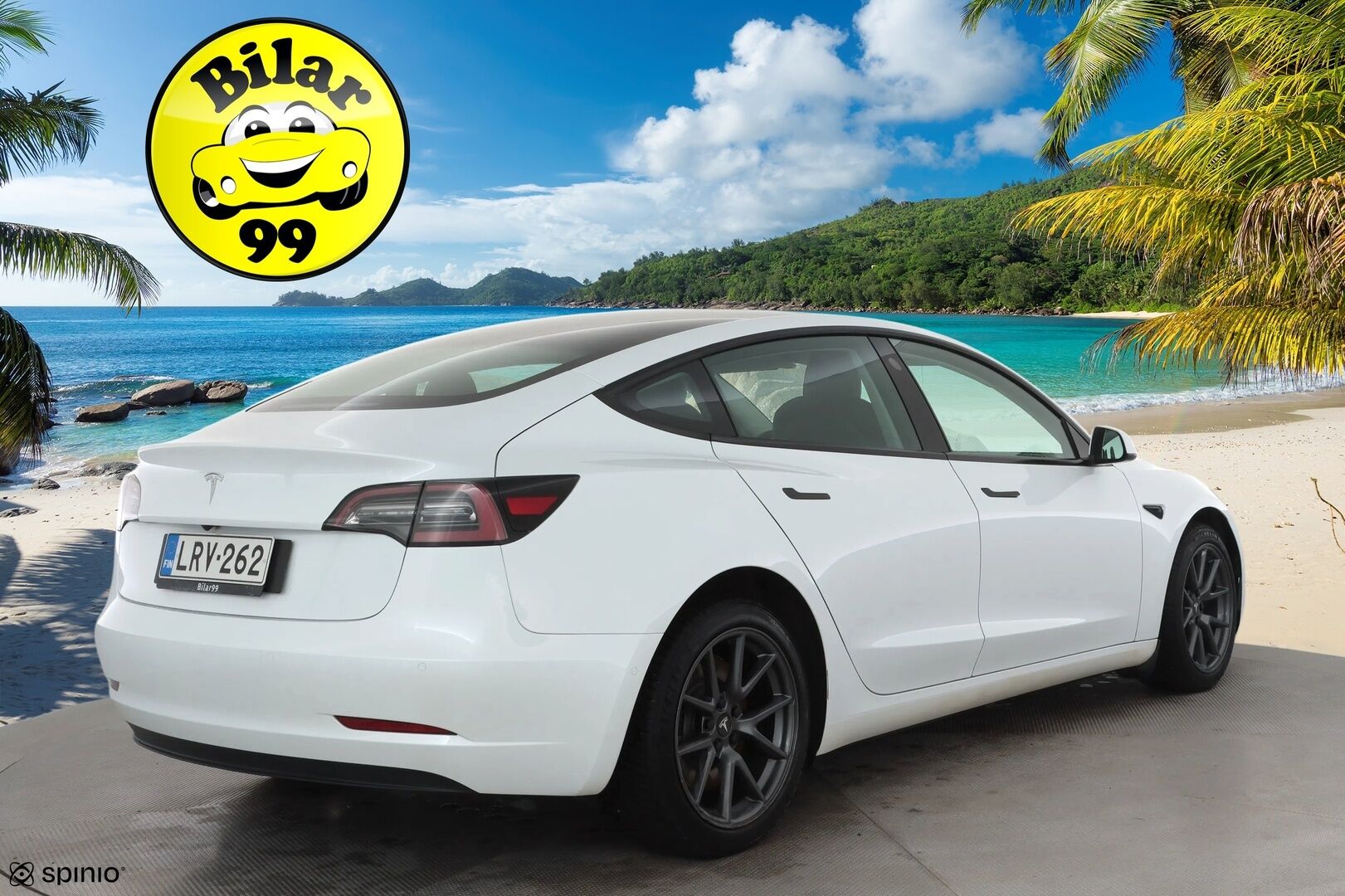 Tesla Model 3 2021 Standard Range Plus * Lasikatto / P.kamera / Matrix LED / ILP / Nahat / Navi / Keyless / Sähköluukku * - Akku kuntotarkastettu SoH 93,9% 