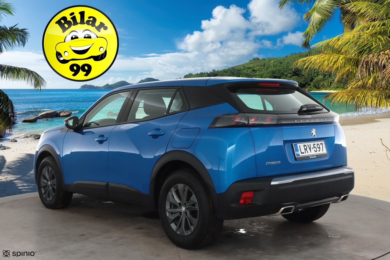 Peugeot 2008 2022 Active Pack PureTech 130 EAT8-automaatti * LED / P.tutka / Kaistavahti / Vakkari / Apple&Android * - Kahdet renkaat aluvanteilla / Suomi-auto 