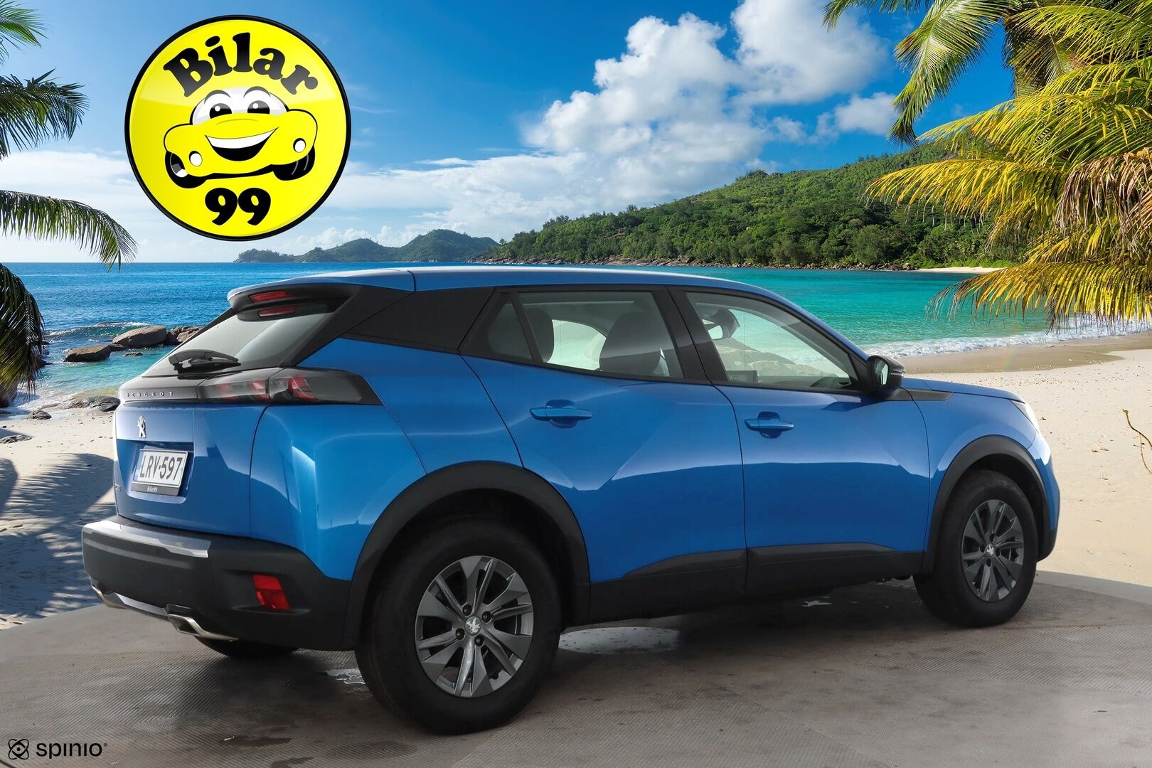 Peugeot 2008 2022 Active Pack PureTech 130 EAT8-automaatti * LED / P.tutka / Kaistavahti / Vakkari / Apple&Android * - Kahdet renkaat aluvanteilla / Suomi-auto 