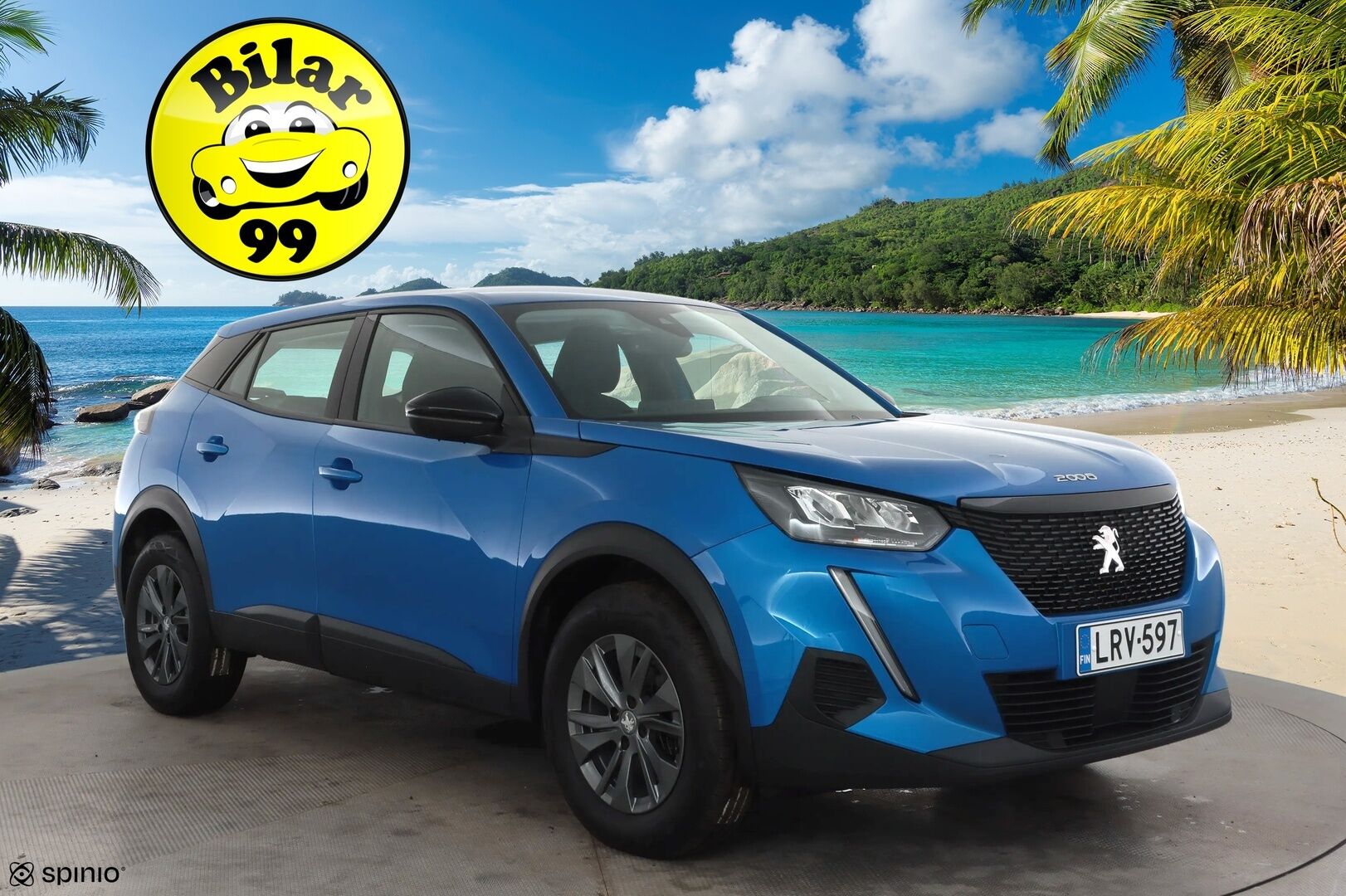 Peugeot 2008 2022 Active Pack PureTech 130 EAT8-automaatti * LED / P.tutka / Kaistavahti / Vakkari / Apple&Android * - Kahdet renkaat aluvanteilla / Suomi-auto 