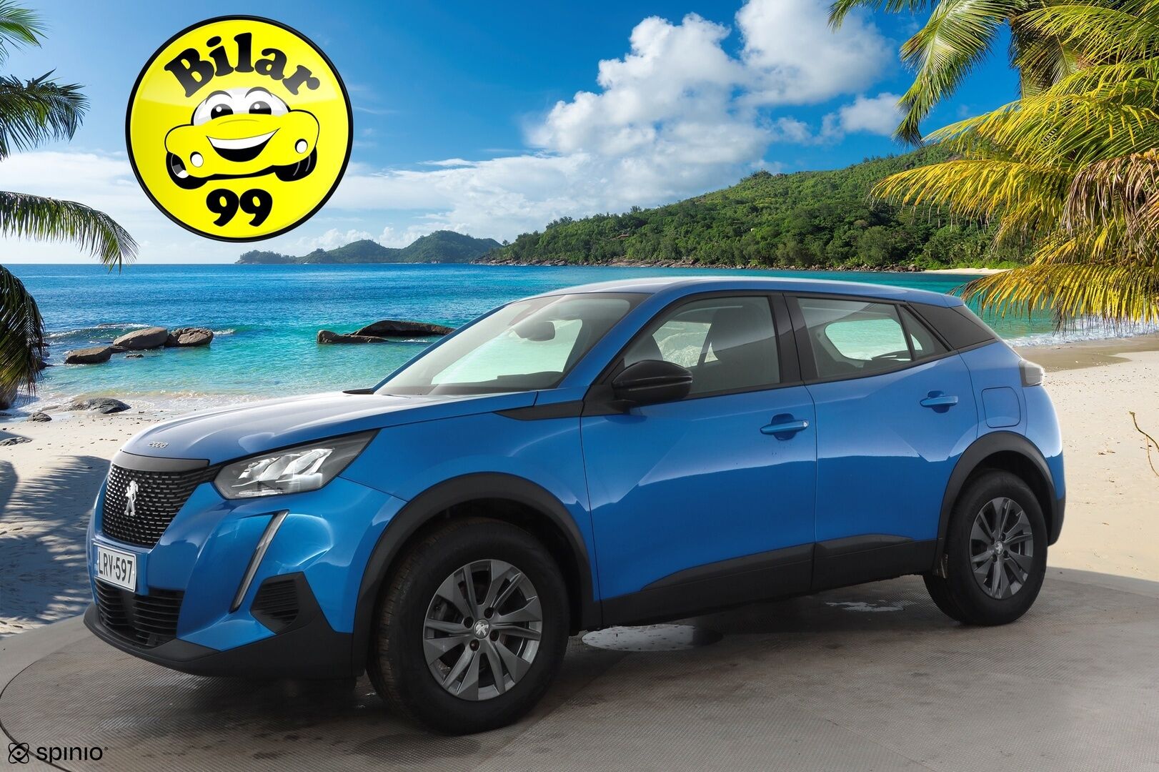 Peugeot 2008 2022 Active Pack PureTech 130 EAT8-automaatti * LED / P.tutka / Kaistavahti / Vakkari / Apple&Android * - Kahdet renkaat aluvanteilla / Suomi-auto 