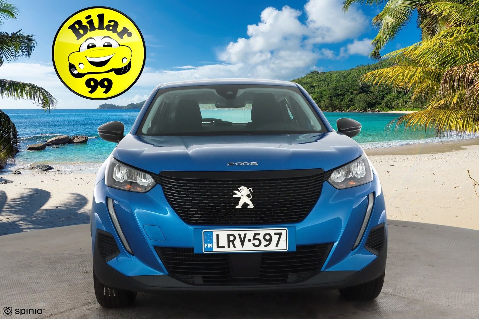 Peugeot 2008 2022 Active Pack PureTech 130 EAT8-automaatti * LED / P.tutka / Kaistavahti / Vakkari / Apple&Android * - Kahdet renkaat aluvanteilla / Suomi-auto 