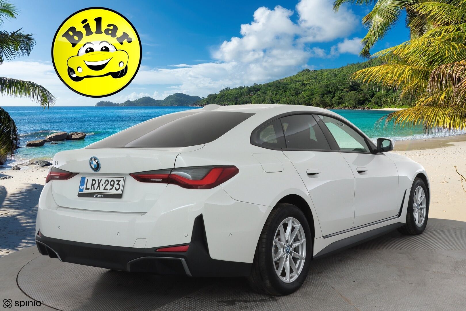 BMW i4 2023 eDrive40 - 1OM Suomiauto | Vetokoukku | ACC | Widescreen | Peruutuskamera | Adapt.LED | Puolinahat | Sporttipenkit | 2x Renkaat Aluvantein!
