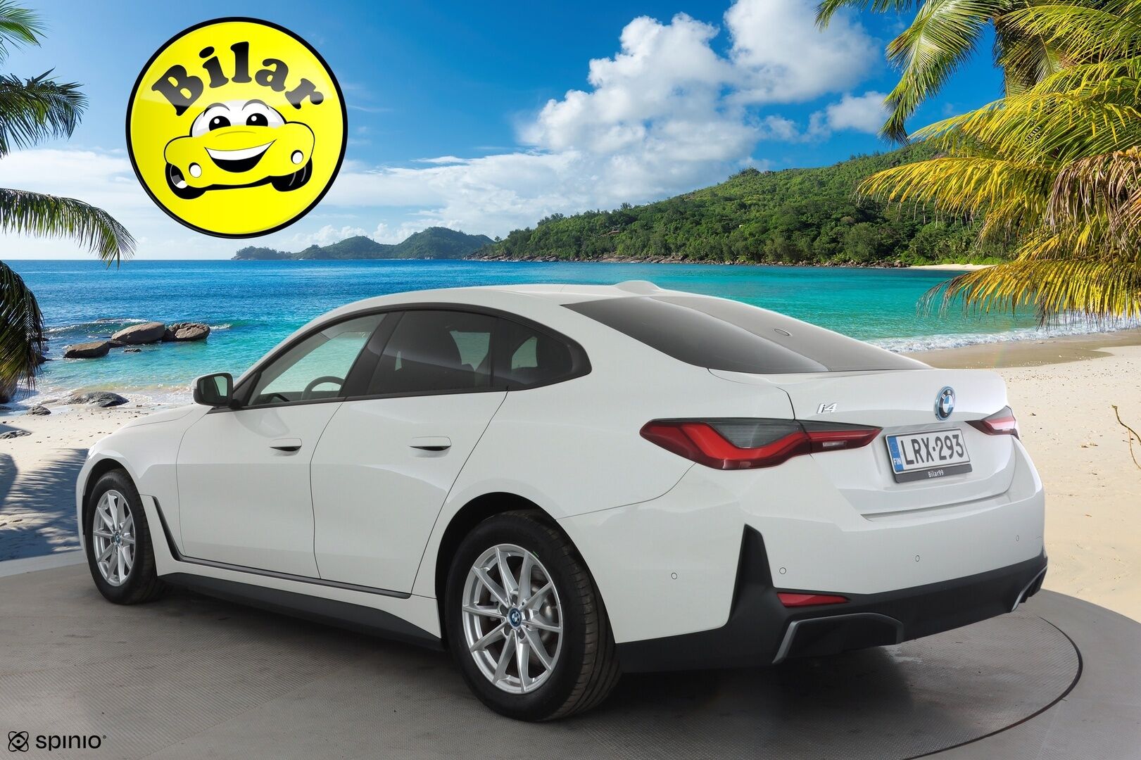 BMW i4 2023 eDrive40 - 1OM Suomiauto | Vetokoukku | ACC | Widescreen | Peruutuskamera | Adapt.LED | Puolinahat | Sporttipenkit | 2x Renkaat Aluvantein!
