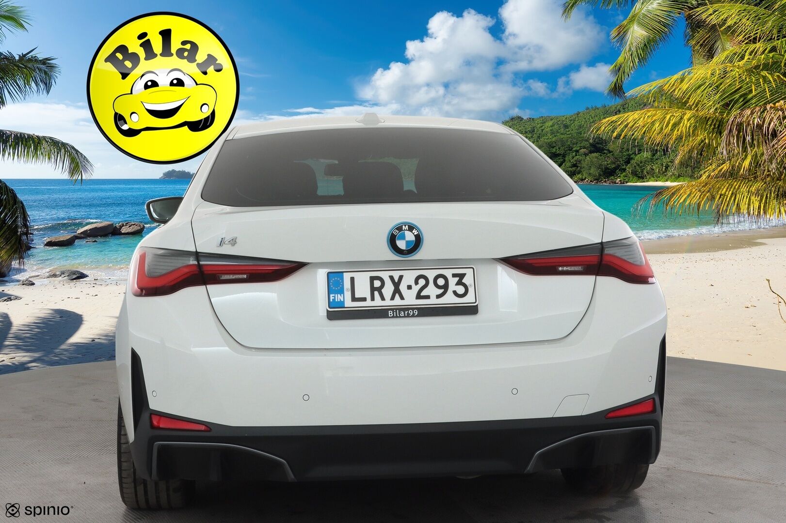 BMW i4 2023 eDrive40 - 1OM Suomiauto | Vetokoukku | ACC | Widescreen | Peruutuskamera | Adapt.LED | Puolinahat | Sporttipenkit | 2x Renkaat Aluvantein!