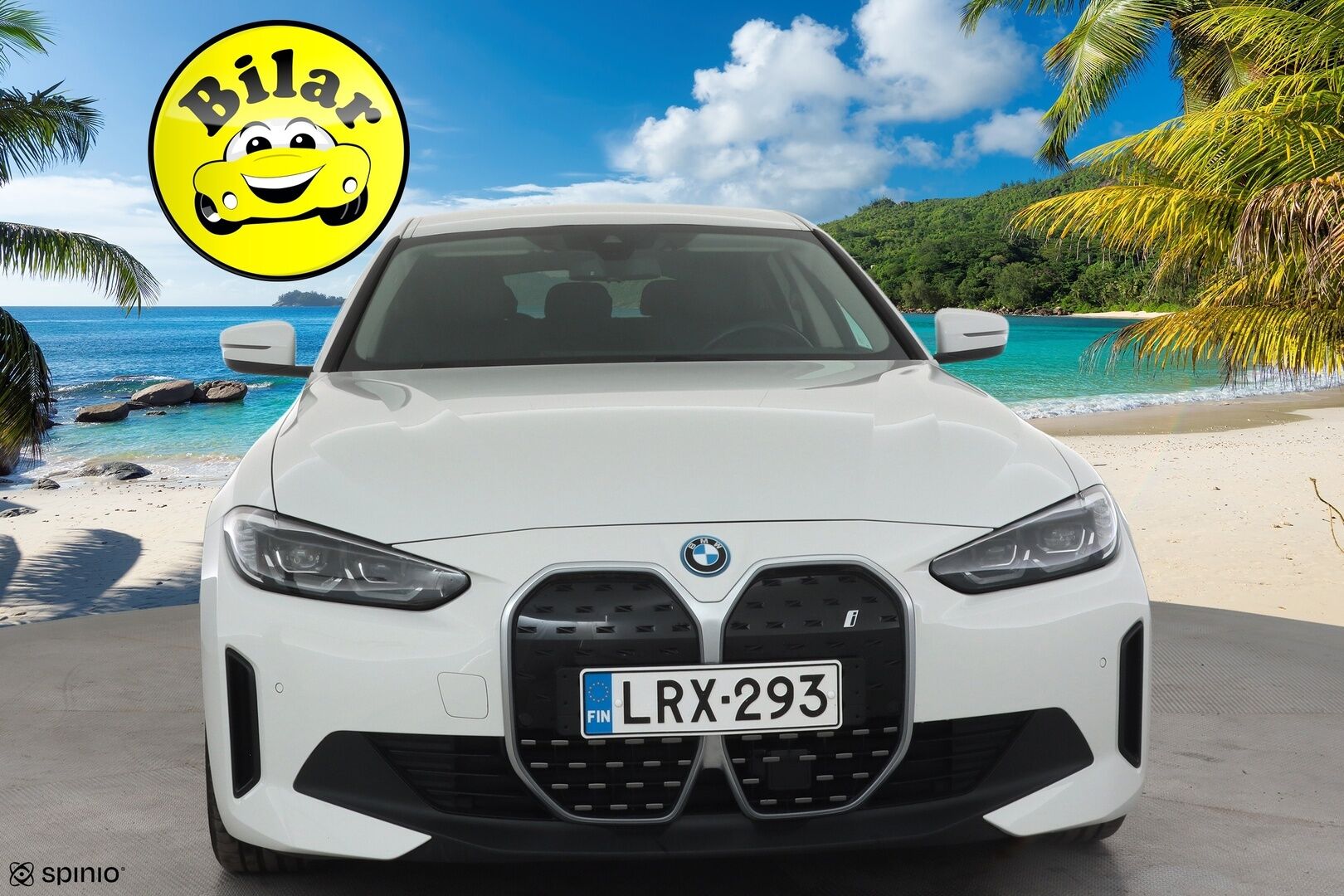BMW i4 2023 eDrive40 - 1OM Suomiauto | Vetokoukku | ACC | Widescreen | Peruutuskamera | Adapt.LED | Puolinahat | Sporttipenkit | 2x Renkaat Aluvantein!
