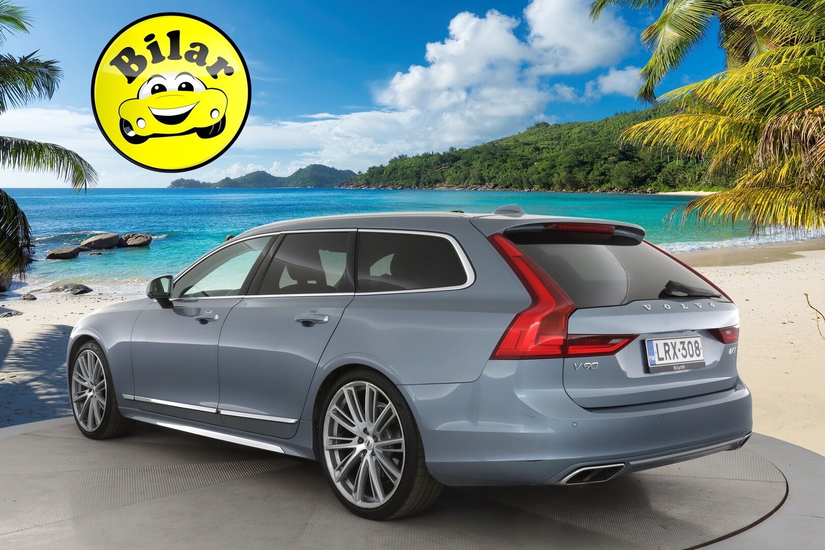 Volvo V90 2017 D5 AWD Inscription aut - | Webasto | ACC | HUD | 360-kamera | Nahkasisusta | Koukku | High Performance Audio | EI ADBLUETA! | Hihna vaihdettu 2025 | 2x renkaat ja vanteet 